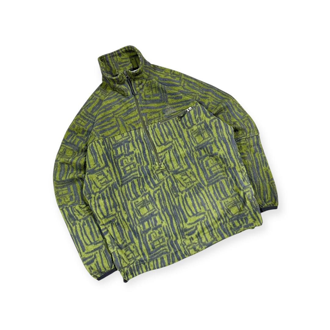 Nike ACG Vtg🌟Y2k Nike Ach Tokka Tribe Ovp 1/4 Zipper Pullover Fleece Size US M / EU 48-50 / 2 - 7 Thumbnail