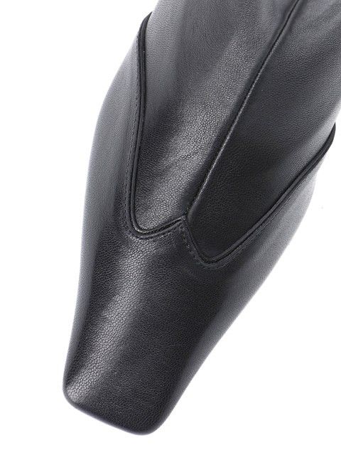 KHAITE o1s22i1n0724 Ankle Boots in Black Size US 8 / IT 38 - 5 Thumbnail