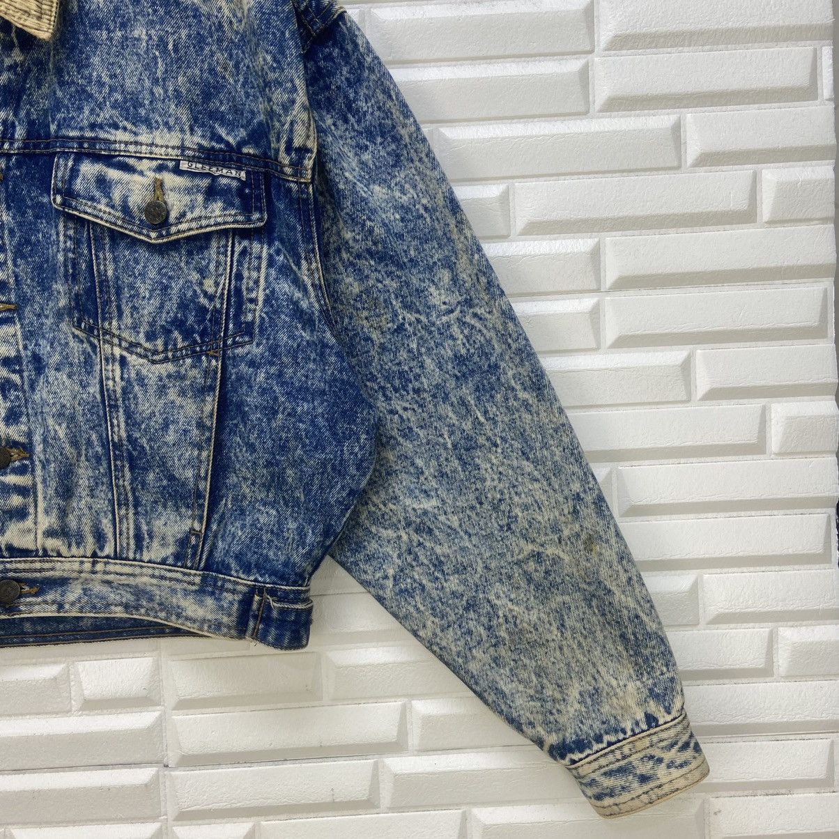 Japanese Brand Vtg Gleeman Japanese Brand Acid Wash Retro Trucker Jacket Size US M / EU 48-50 / 2 - 5 Thumbnail