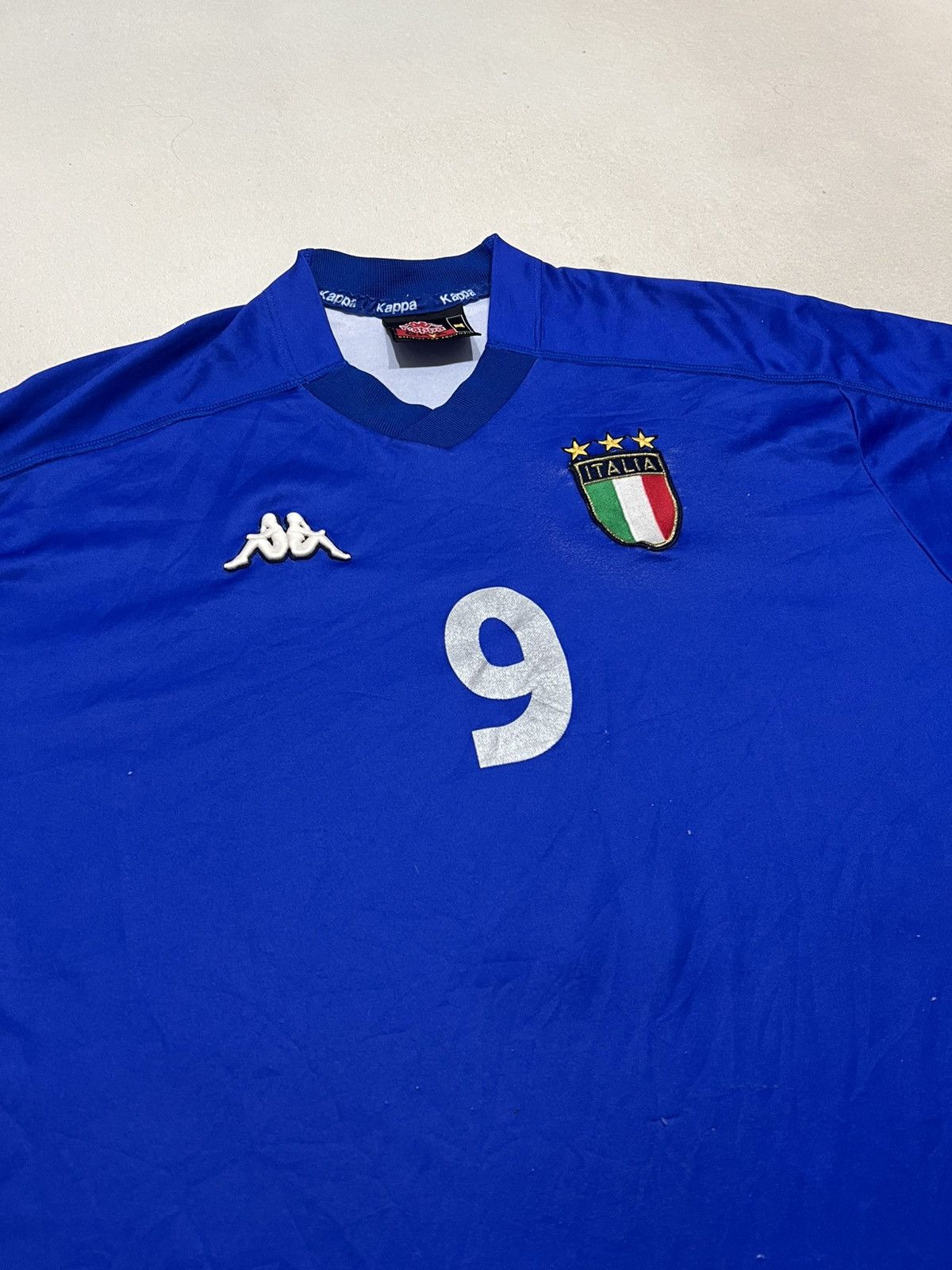 Kappa Italy 1999 Kappa Home Jersey Size US XL / EU 56 / 4 - 2 Thumbnail