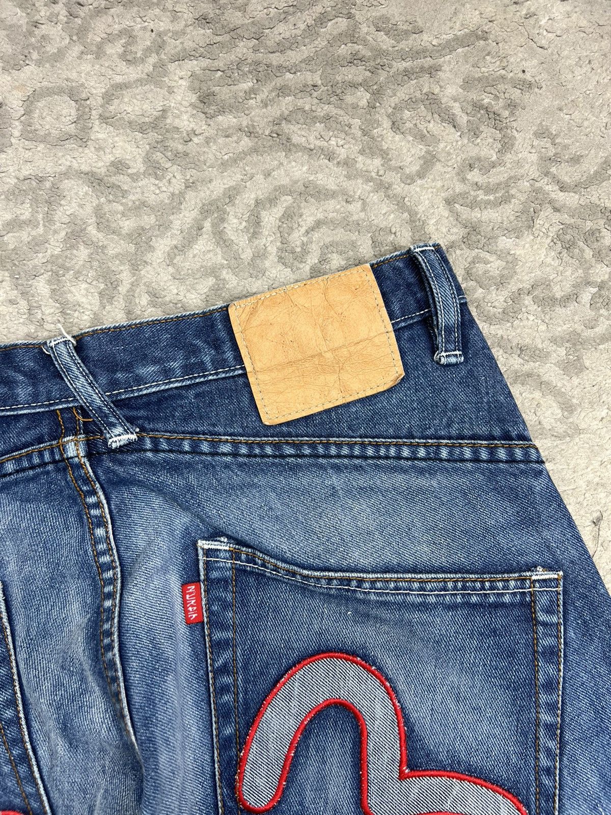 Evisu Rare Evisu Jeans Japan Style Vintage 90's Logo Hip Hop Rap Size US 33 - 8 Thumbnail
