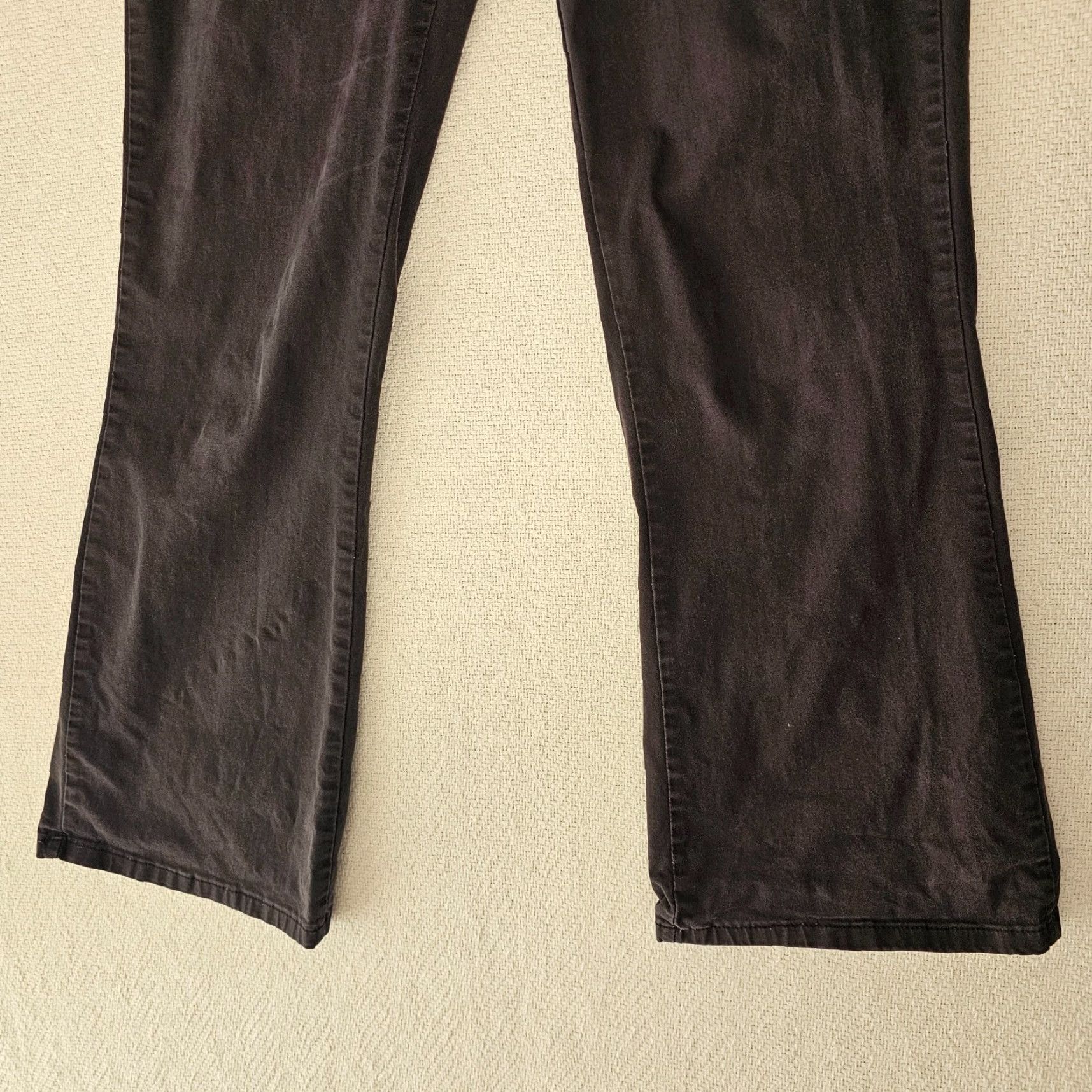 Dickies VINTAGE Dickies Pants Womens Size 6 Black Slim Fit Bootcut Chino Casual Workwear Size 28" / US 6 / IT 42 - 2 Thumbnail