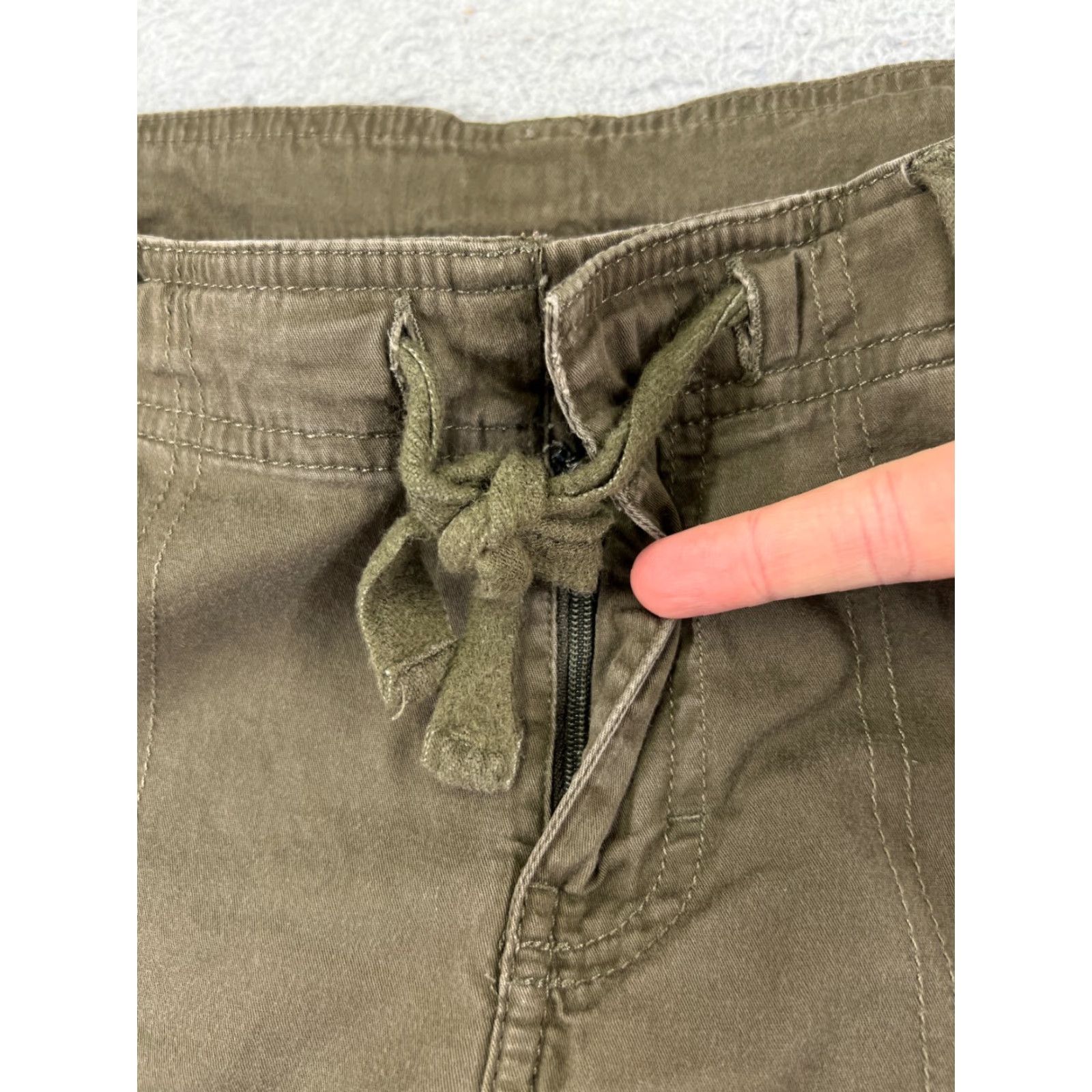 The North Face The North Face Shorts Womens 10 Green Capri Short Cotton Hiking Camping 32x14 Vintage: No Size 32" / US 10 / IT 46 - 4 Thumbnail