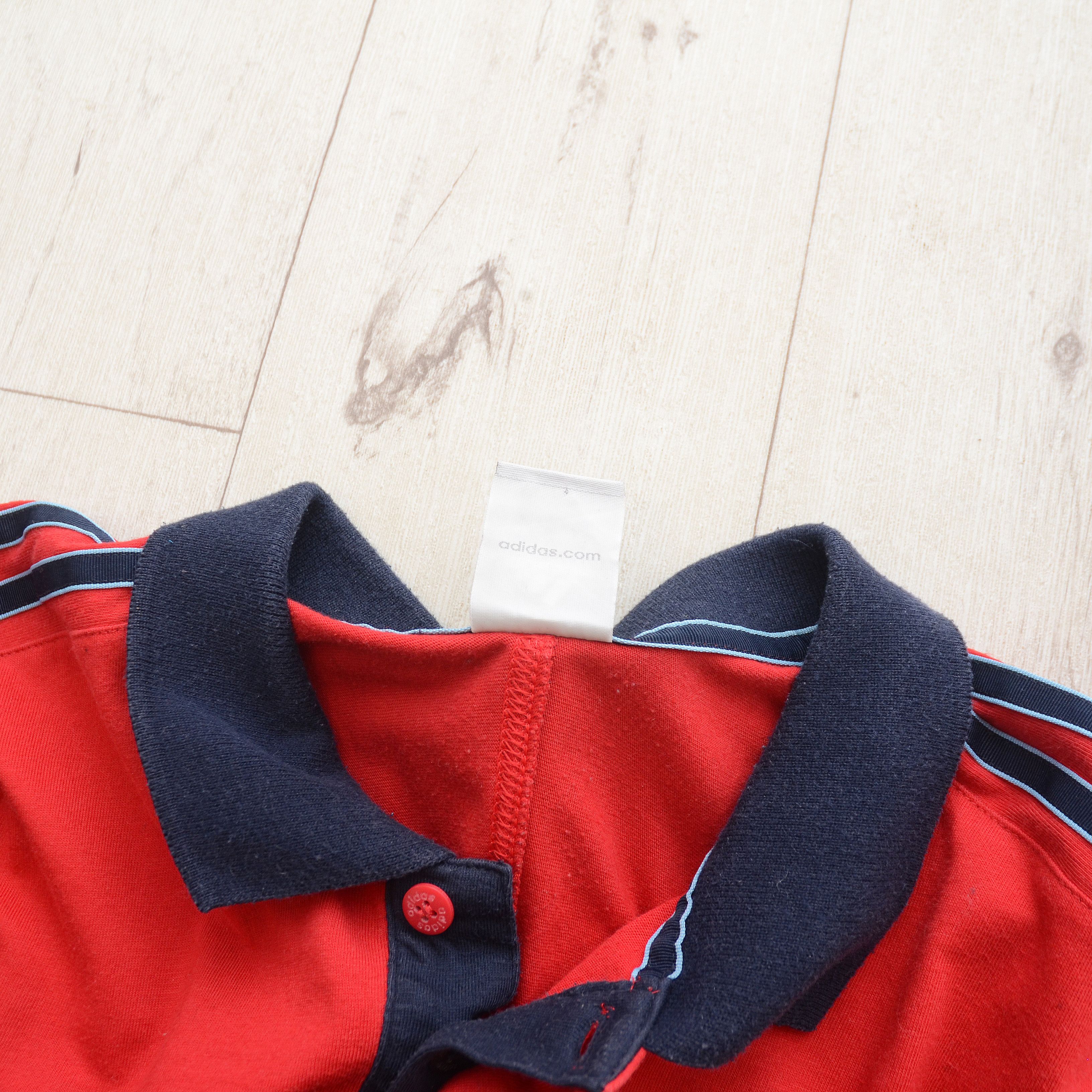 Adidas Vintage Adidas Polo T-shirts Base 90s Y2K Distressed Size US M / EU 48-50 / 2 - 10 Thumbnail