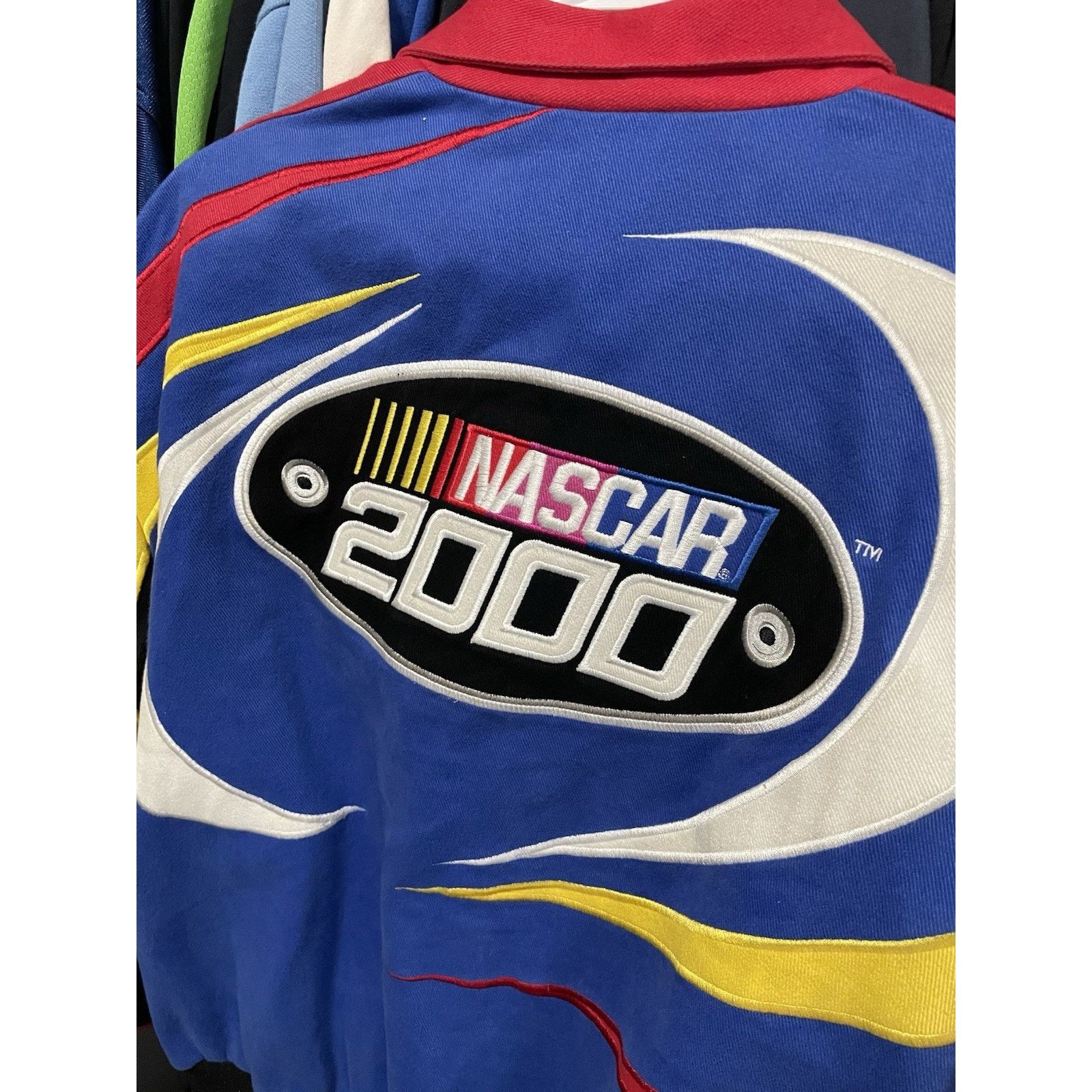Chase Authentics Size S- VTG Chase Authentics Nascar 2000 Embroidered Jacket Size US S / EU 44-46 / 1 - 3 Thumbnail