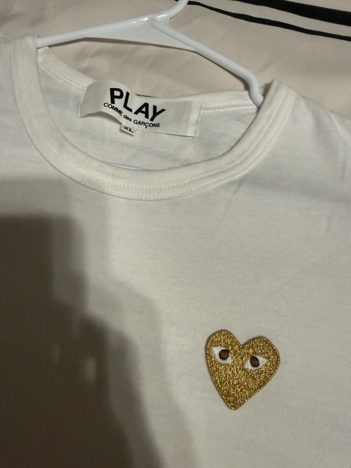 Comme des Garcons Comme De Garcons CDG PLAY Mens Tee Size US XL / EU 56 / 4 - 2 Thumbnail