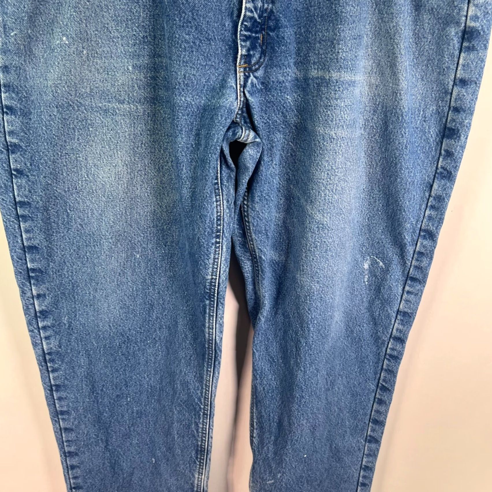 Carhartt Carhartt Jeans Mens 42 Blue 42X32 Denim Flannel Lined 5-Pocket Relaxed Straight Zipper Button Denim Jeans Mens Blue 42X32 Size US 42 / EU 58 - 3 Thumbnail
