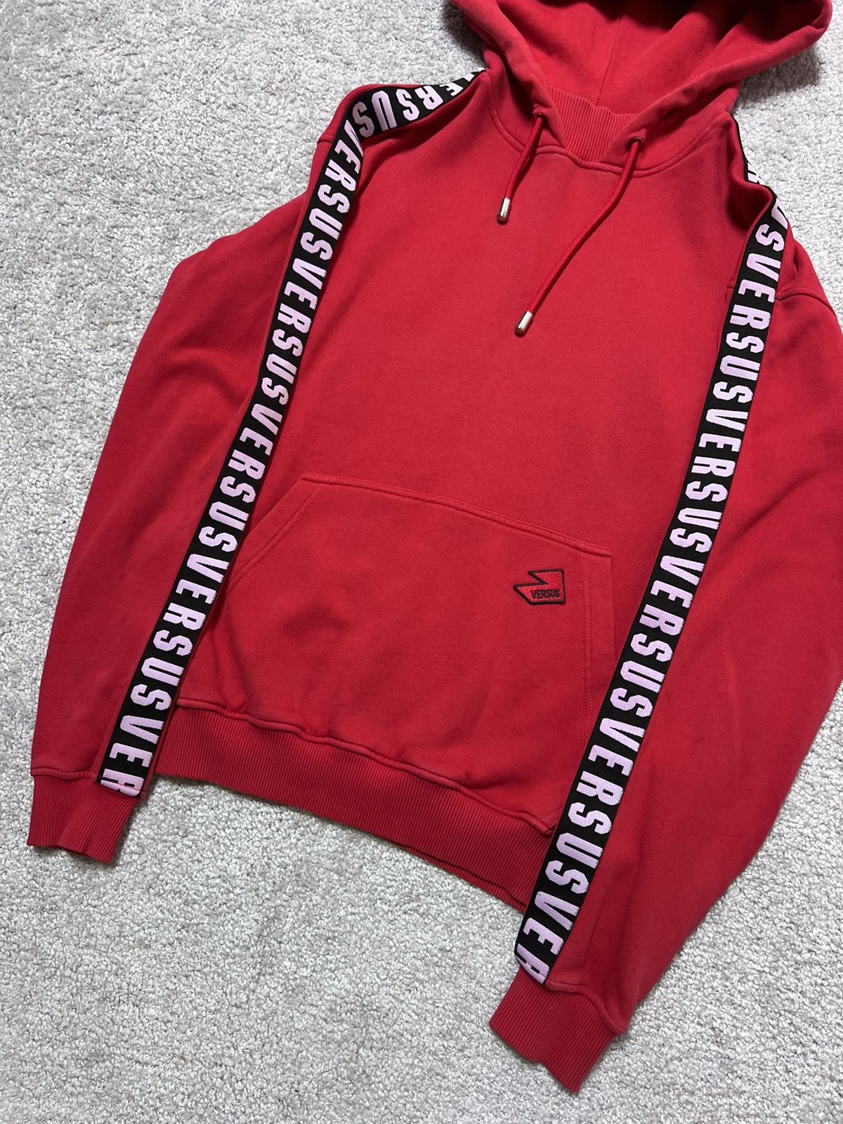 Versus Versace Versace Versus Red Lampas Hoodie Size M Size US M / EU 48-50 / 2 - 4 Thumbnail