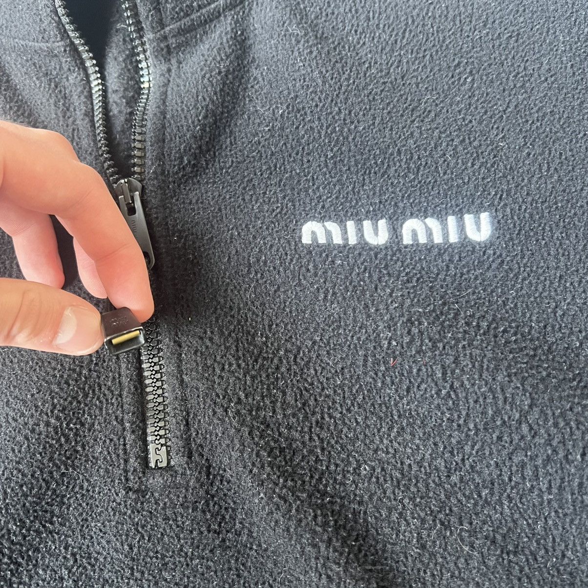 Miu Miu Miu Miu Fleece Jacket Size US S / EU 44-46 / 1 - 7 Thumbnail