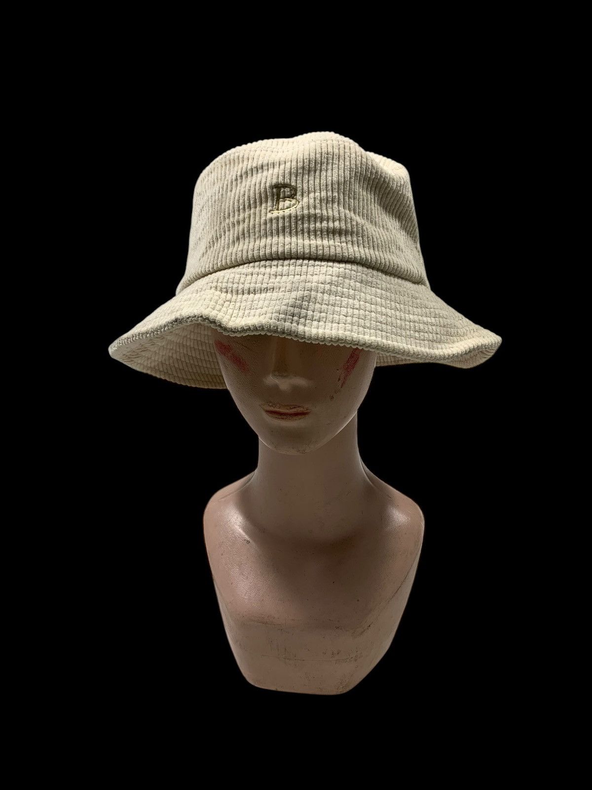 Beams Plus Beams logo B corduroy bucket Hats Size ONE SIZE - 1 Thumbnail