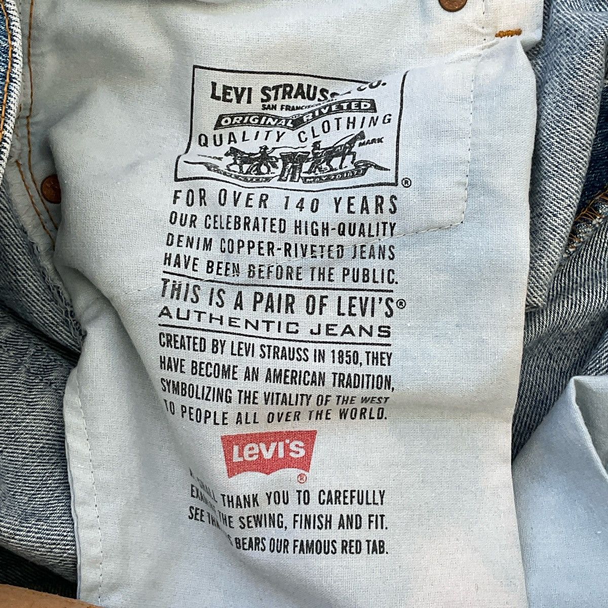Levi's × Vintage Vintage 90s Levi's Made In USA 505 Denim Jean Pants Size US 40 / EU 56 - 8 Thumbnail