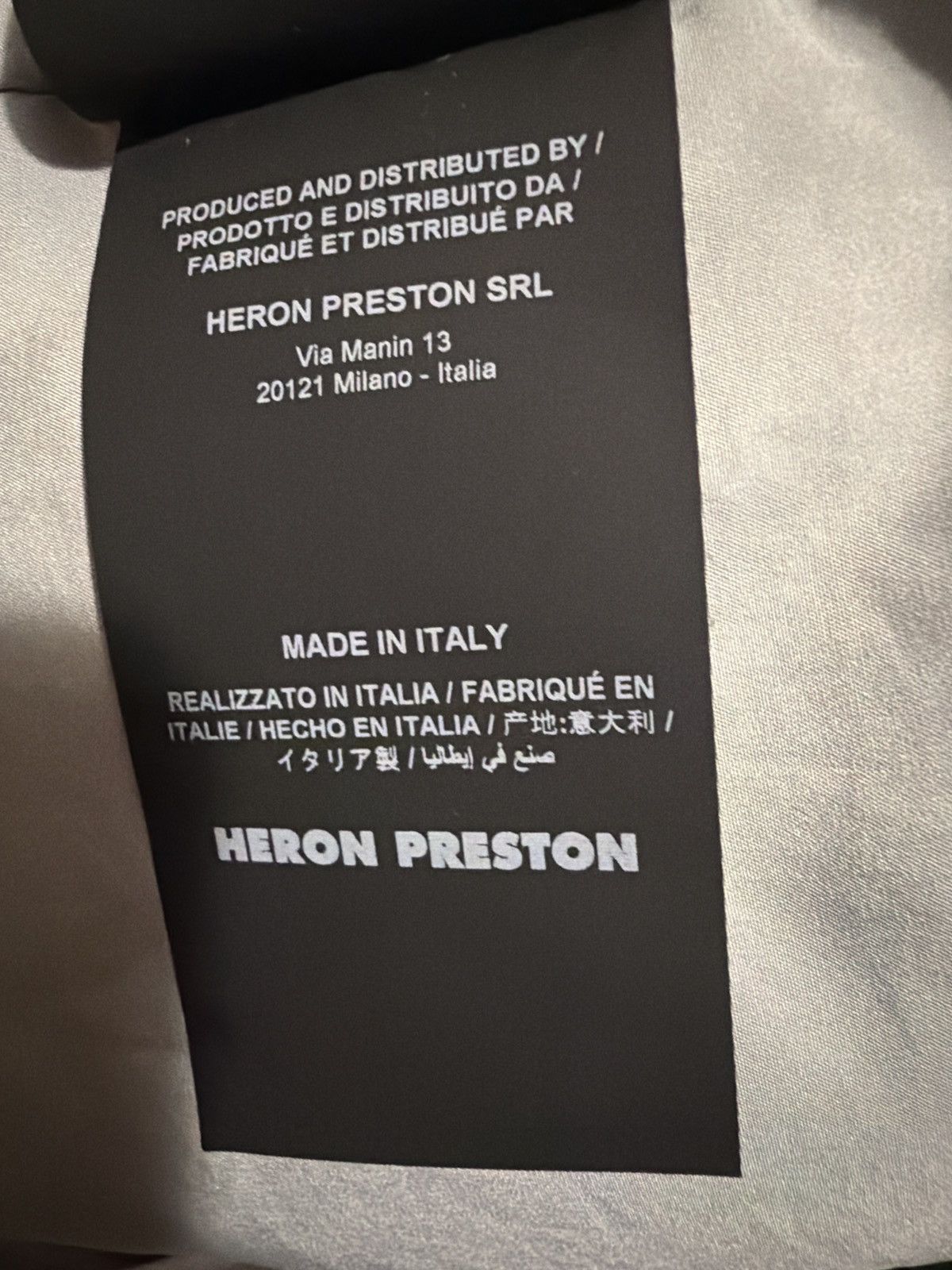 Heron Preston Heron Preston Size US S / EU 44-46 / 1 - 6 Thumbnail
