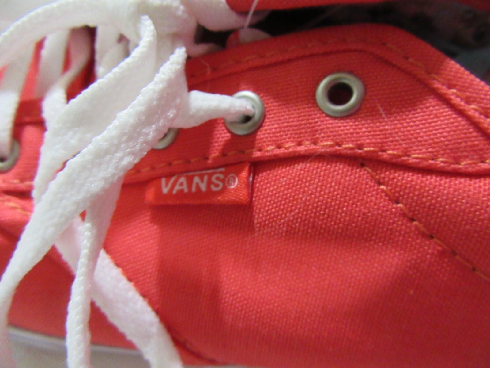 Vans Womens Vans Off the Wall Shoes Sneakers 9.5 Coral Floral Size US 9.5 / IT 39.5 - 3 Thumbnail