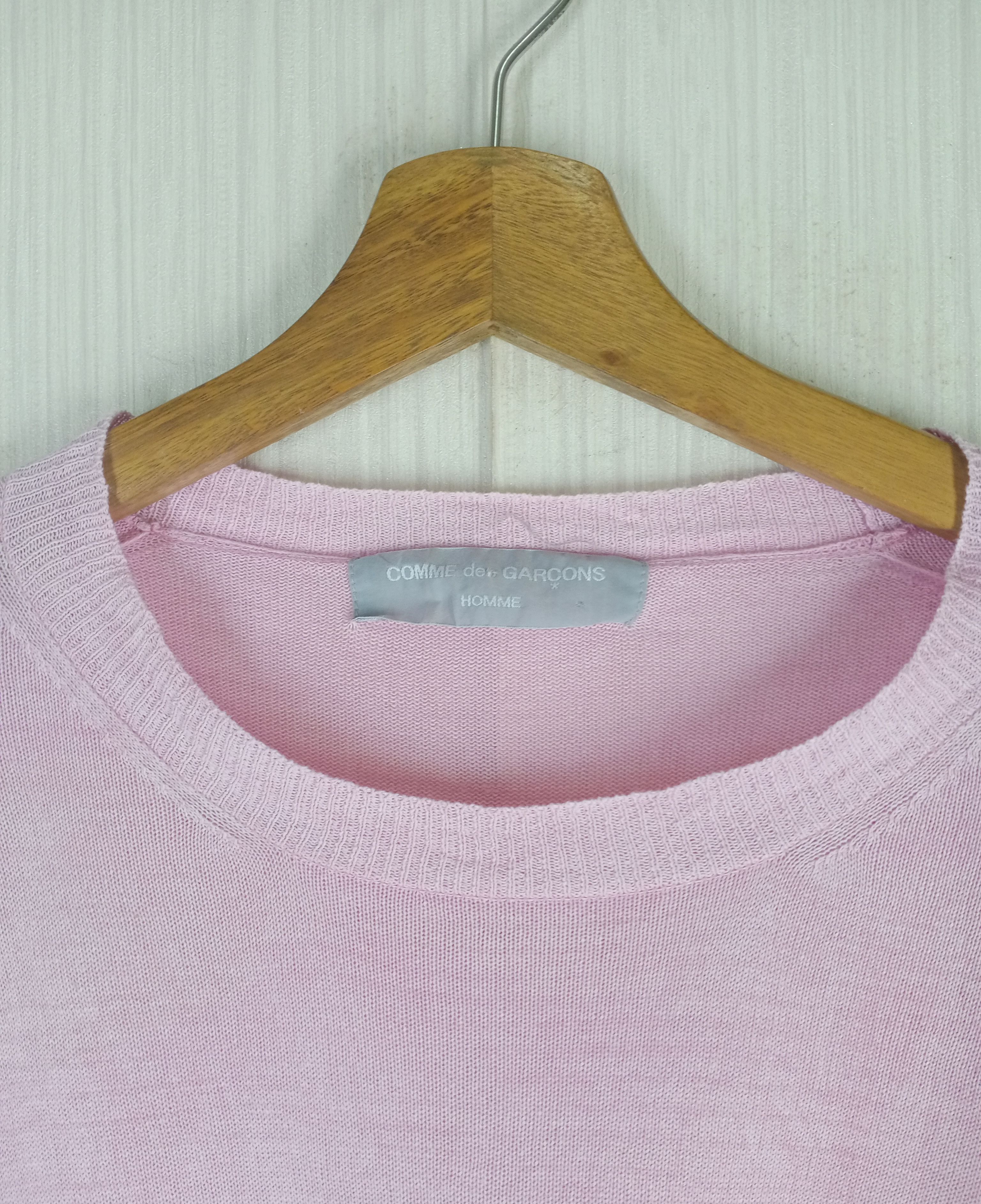 Comme des Garcons Homme Rare Vintage AD2001 Comme Des Garcons Homme Paper Knitwear Size US L / EU 52-54 / 3 - 4 Thumbnail