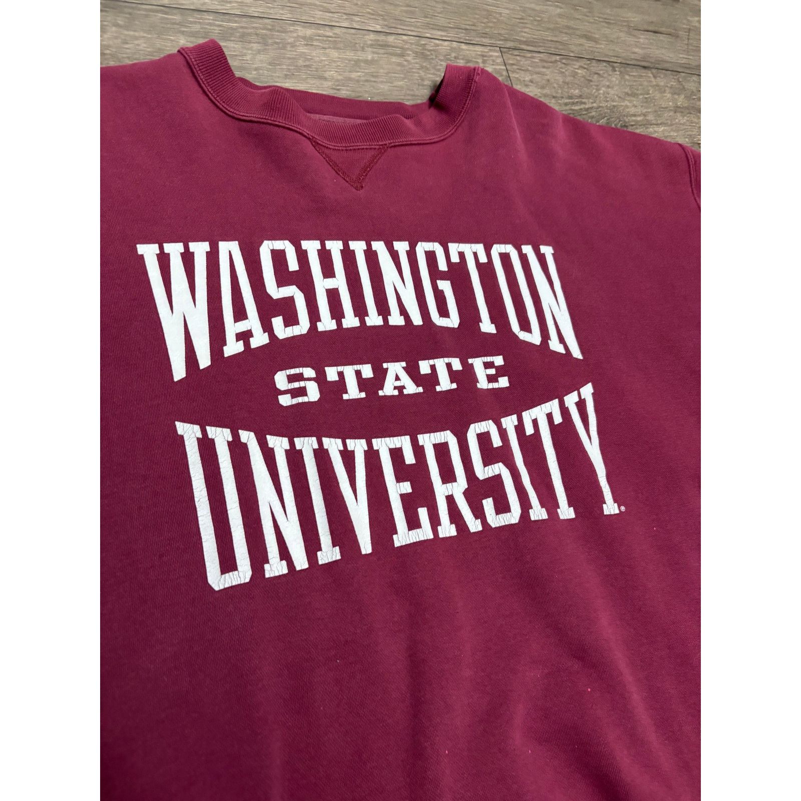 Gear for Sports × Vintage Vintage Washington State University Red Sweatshirt Sz L Size US L / EU 52-54 / 3 - 2 Thumbnail