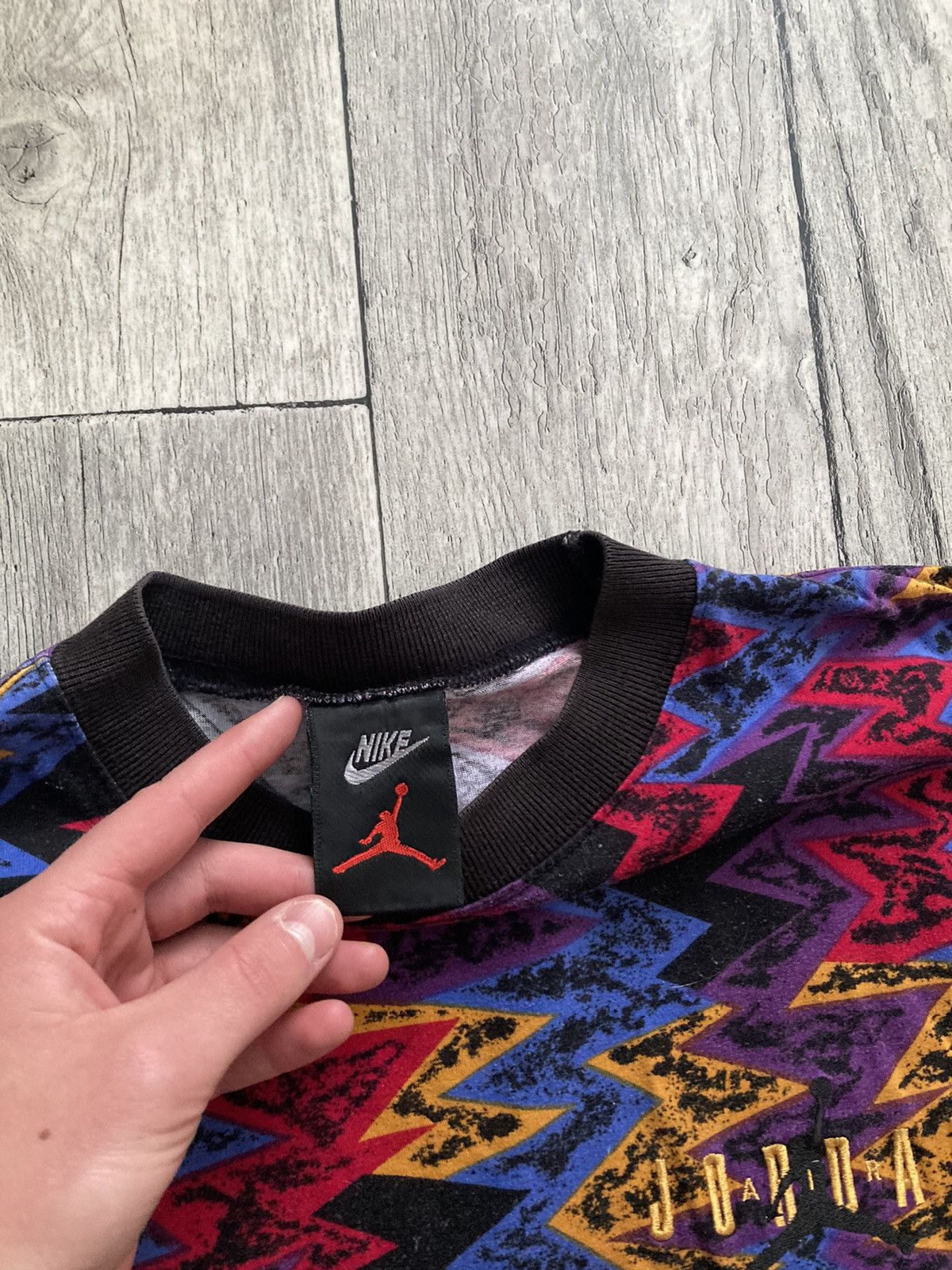 Jordan Brand × Nike × Vintage Vintage rare Nike air Jordan 1992 Barcelona Olympics tee Size US M / EU 48-50 / 2 - 8 Thumbnail