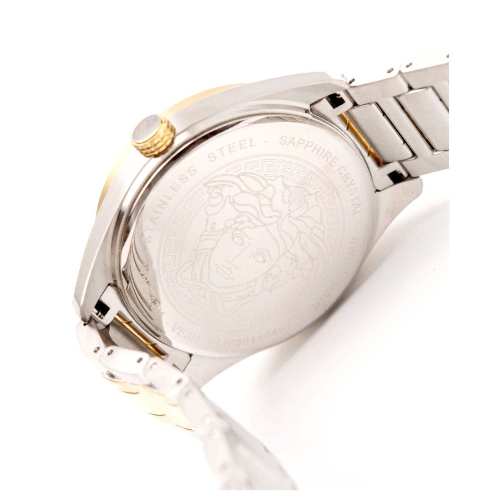 Versace VERSACE V-Vertical Wristwatch Water Resistant5ATM SWISS MADE Size ONE SIZE - 8 Thumbnail
