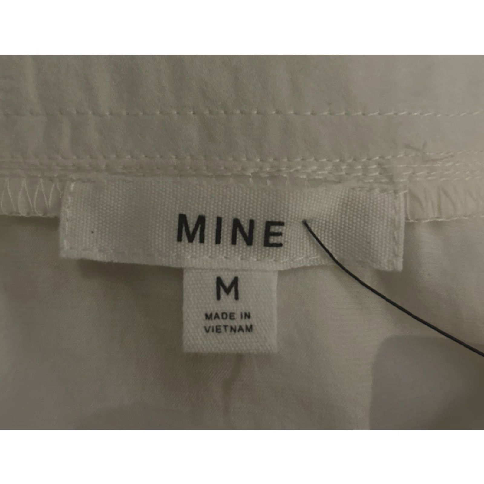 Vintage MINE Blouse Women's Shirt Long Sleeve V-Neck Ivory 2097 NWT M Size Medium Button-Cuff Classic Vintage No Size M / US 6-8 / IT 42-44 - 3 Thumbnail