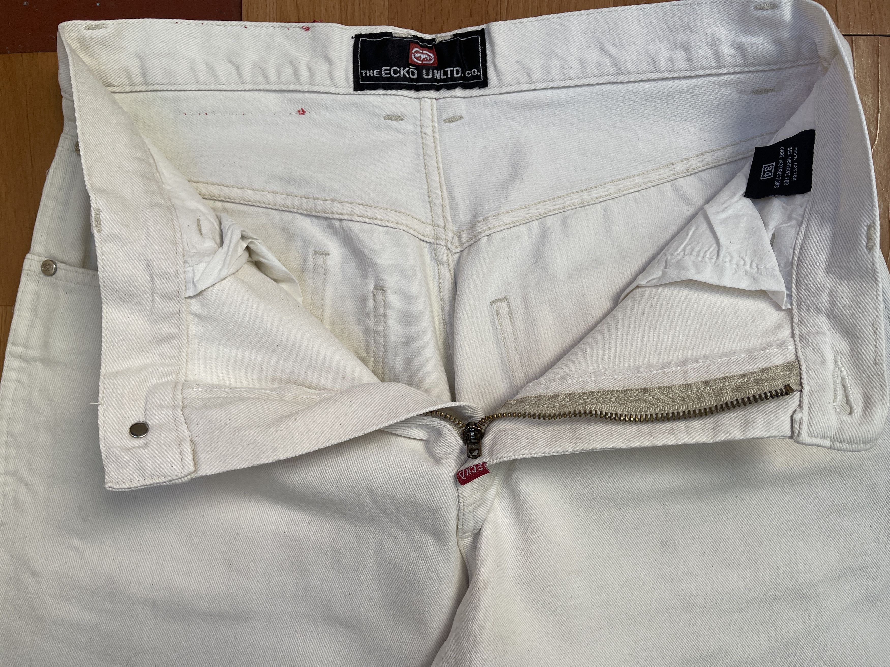 Ecko Unltd. Ecko Unltd jeans, baggy, vintage 90s hip hop skater Y2K W 34 Size US 34 / EU 50 - 11 Thumbnail