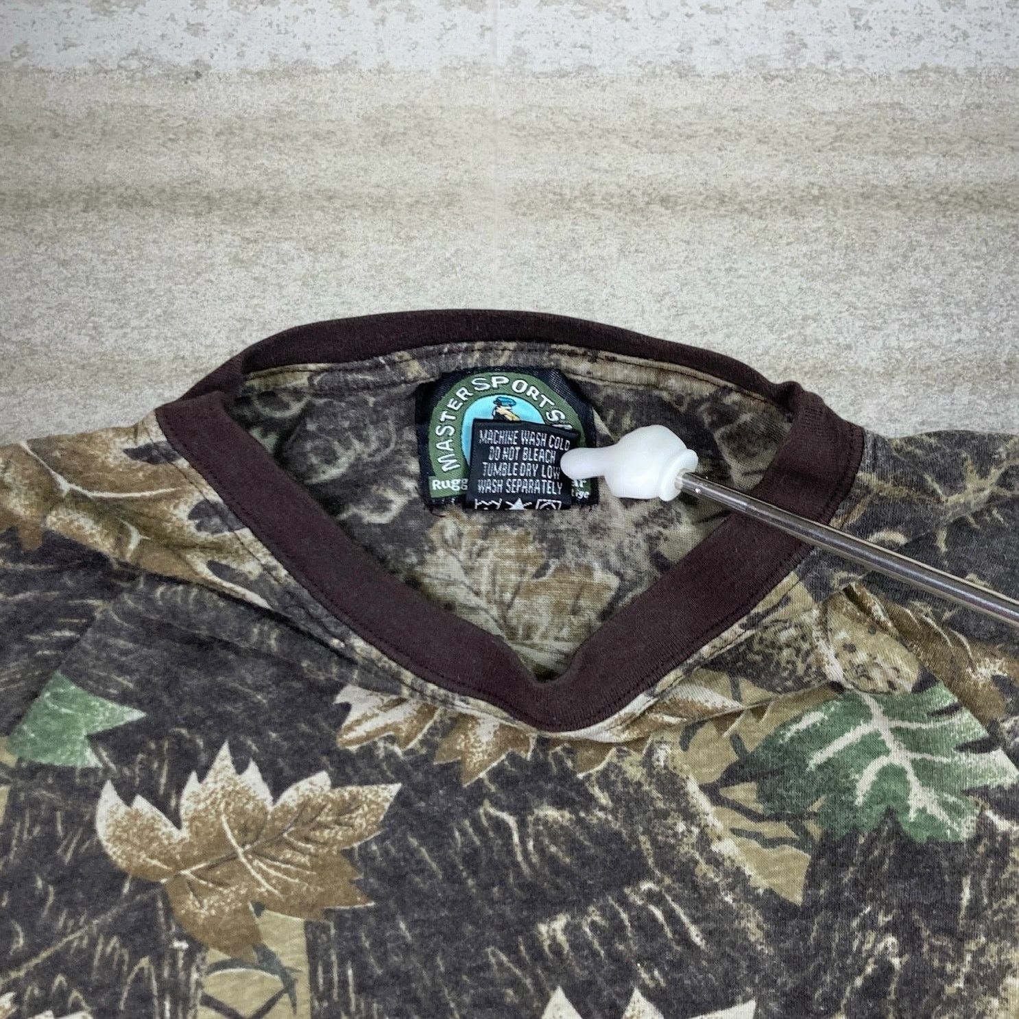 Vintage Vintage 90s Master Sportsman Shirt Mens L Camo Short Sleeve Size US L / EU 52-54 / 3 - 5 Thumbnail