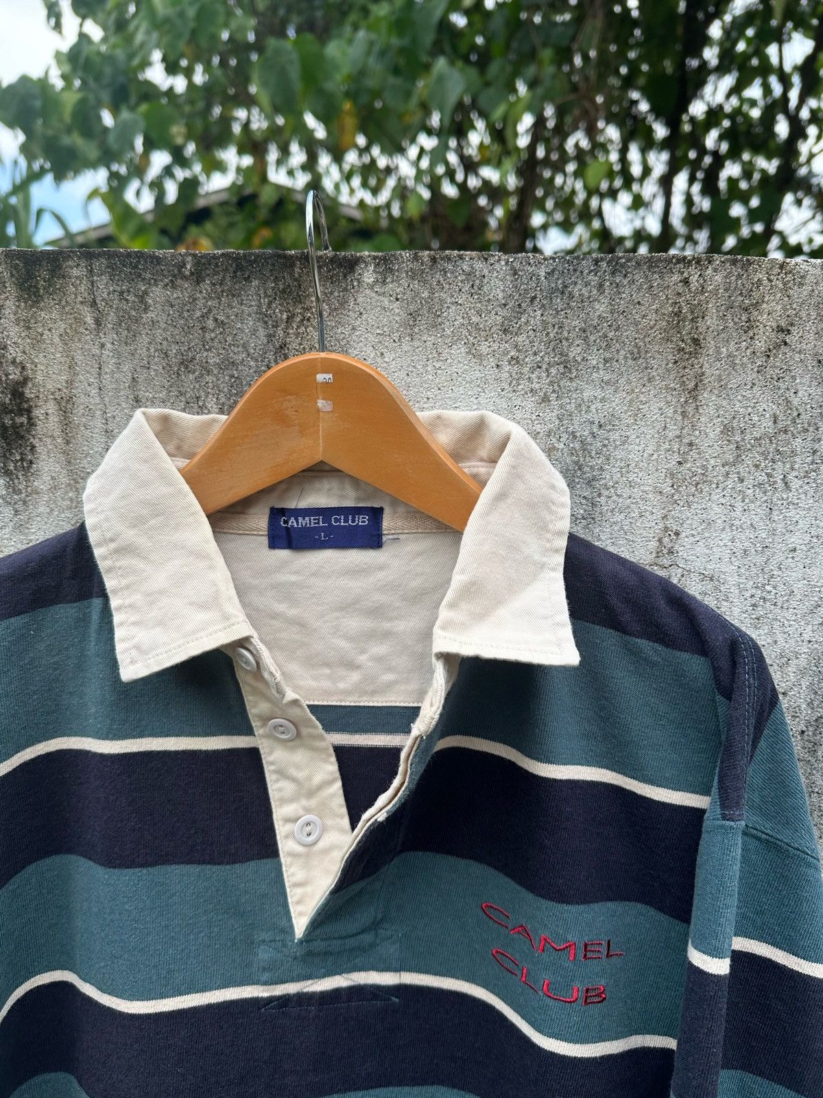Camel Camel club stripes button up long sleeve Size US L / EU 52-54 / 3 - 3 Thumbnail