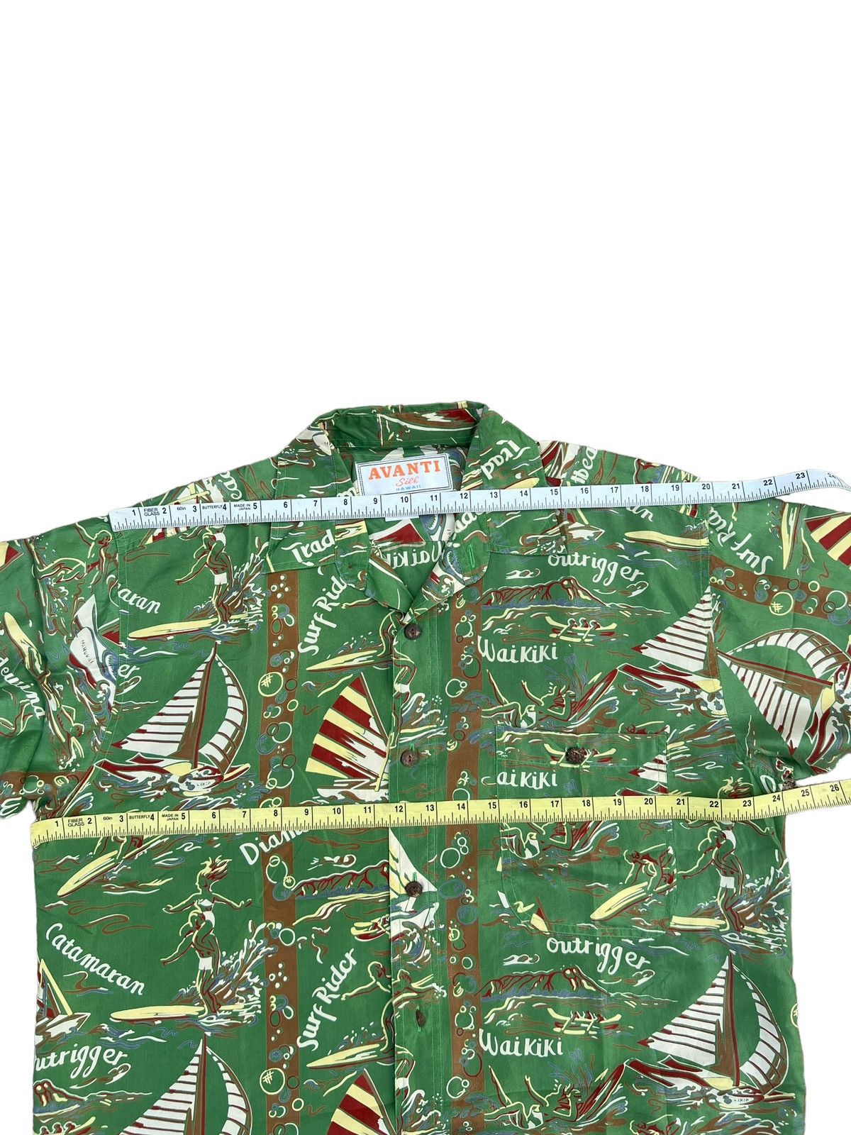 Vintage Vintage Avanti Hawaii 100% Silk Hawaiian Shirt Aloha Size US L / EU 52-54 / 3 - 3 Thumbnail
