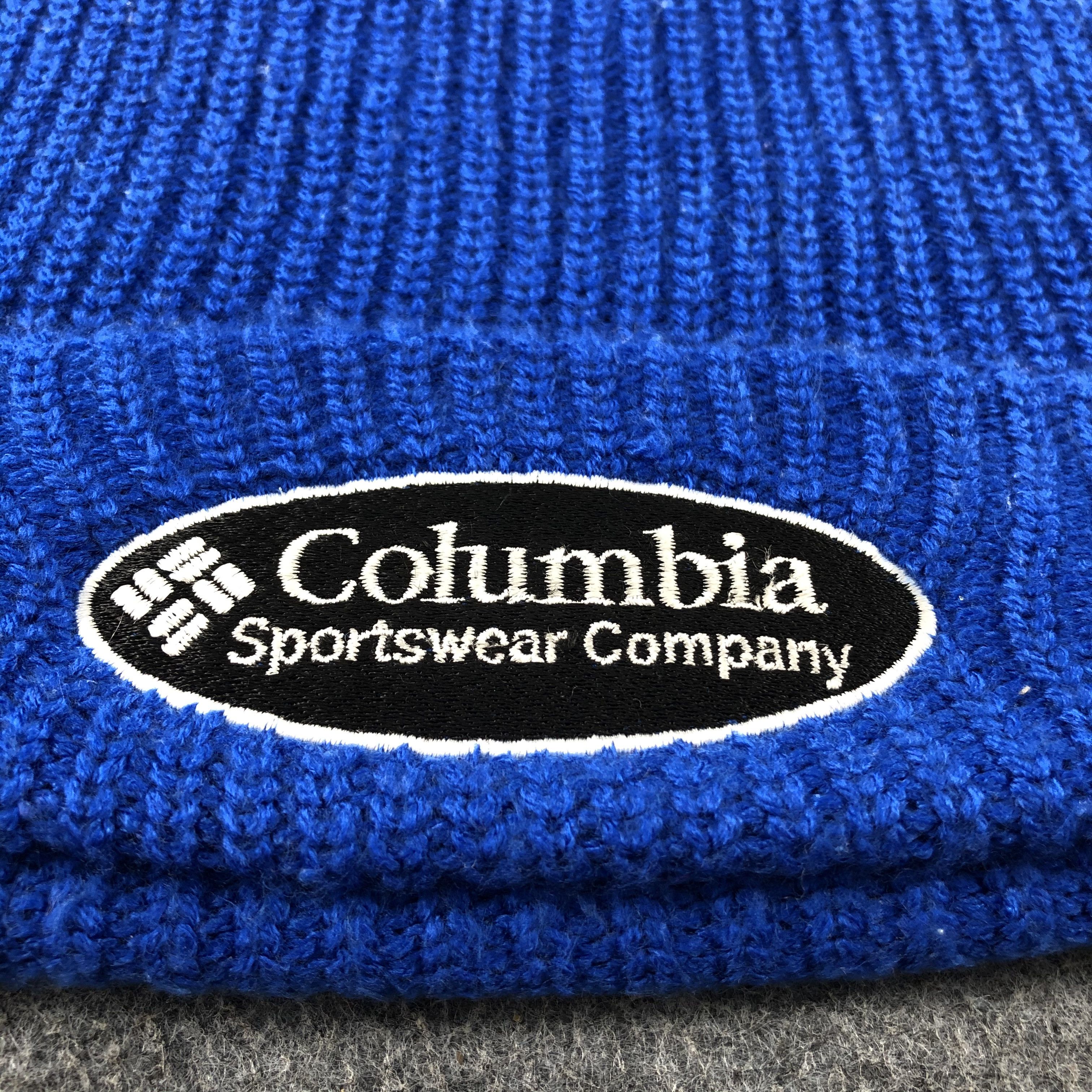 Columbia Columbia Blue Beanie Snowcap Snow Hat B457 Size ONE SIZE - 4 Thumbnail