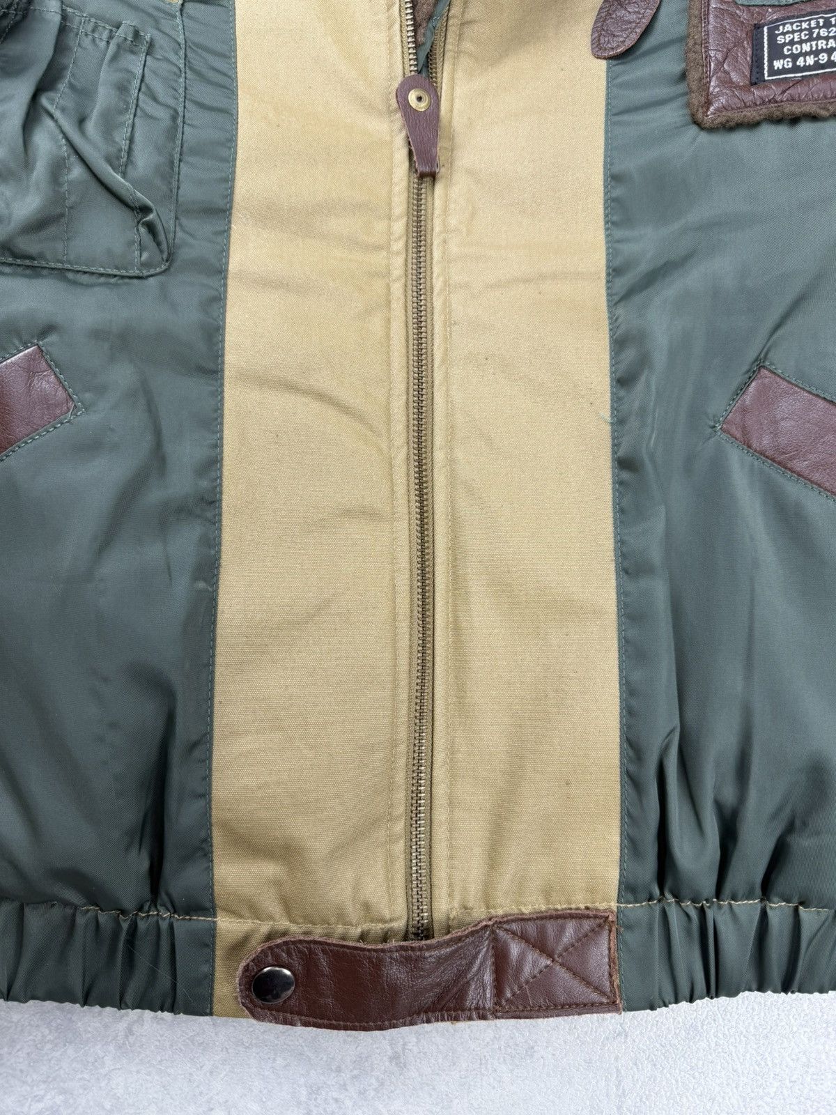 Vintage Vintage G-1 Flight Jacket Sherpa Military Size S Size US S / EU 44-46 / 1 - 4 Thumbnail