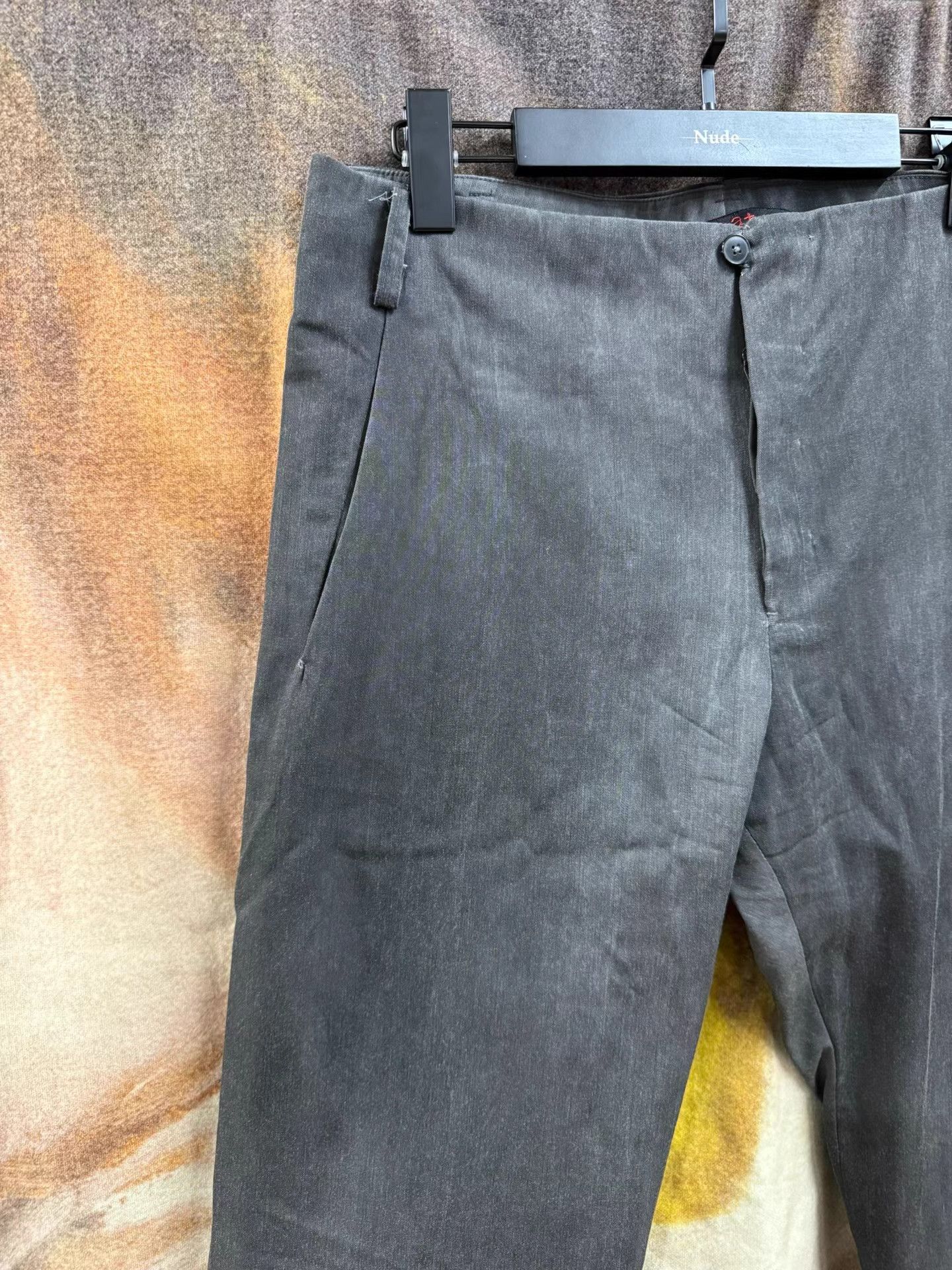 Ma+ M.a+ Washed Cross Straight-Leg Pants K20 Size US 35 - 6 Thumbnail