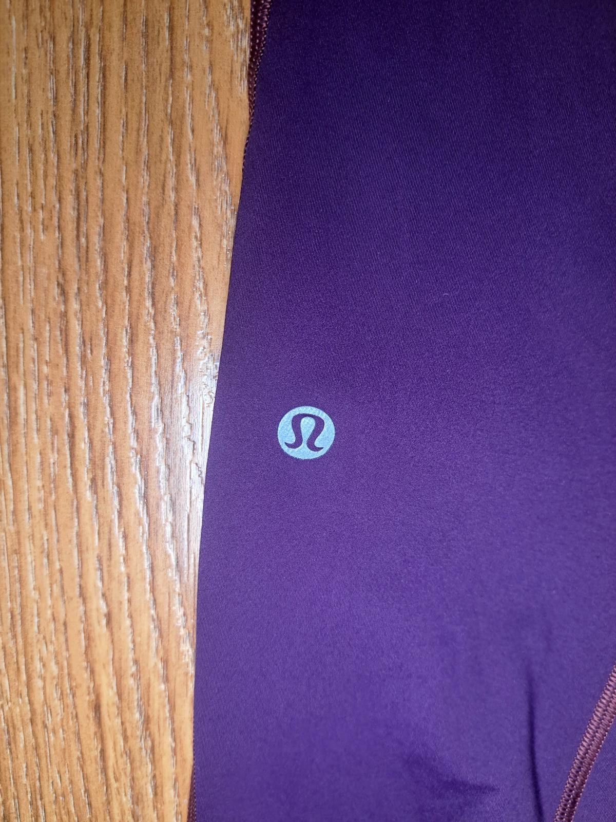 Lululemon Lululemon Leggings Womens Purple Waist 24 Activewear Size 28" / US 6 / IT 42 - 2 Thumbnail
