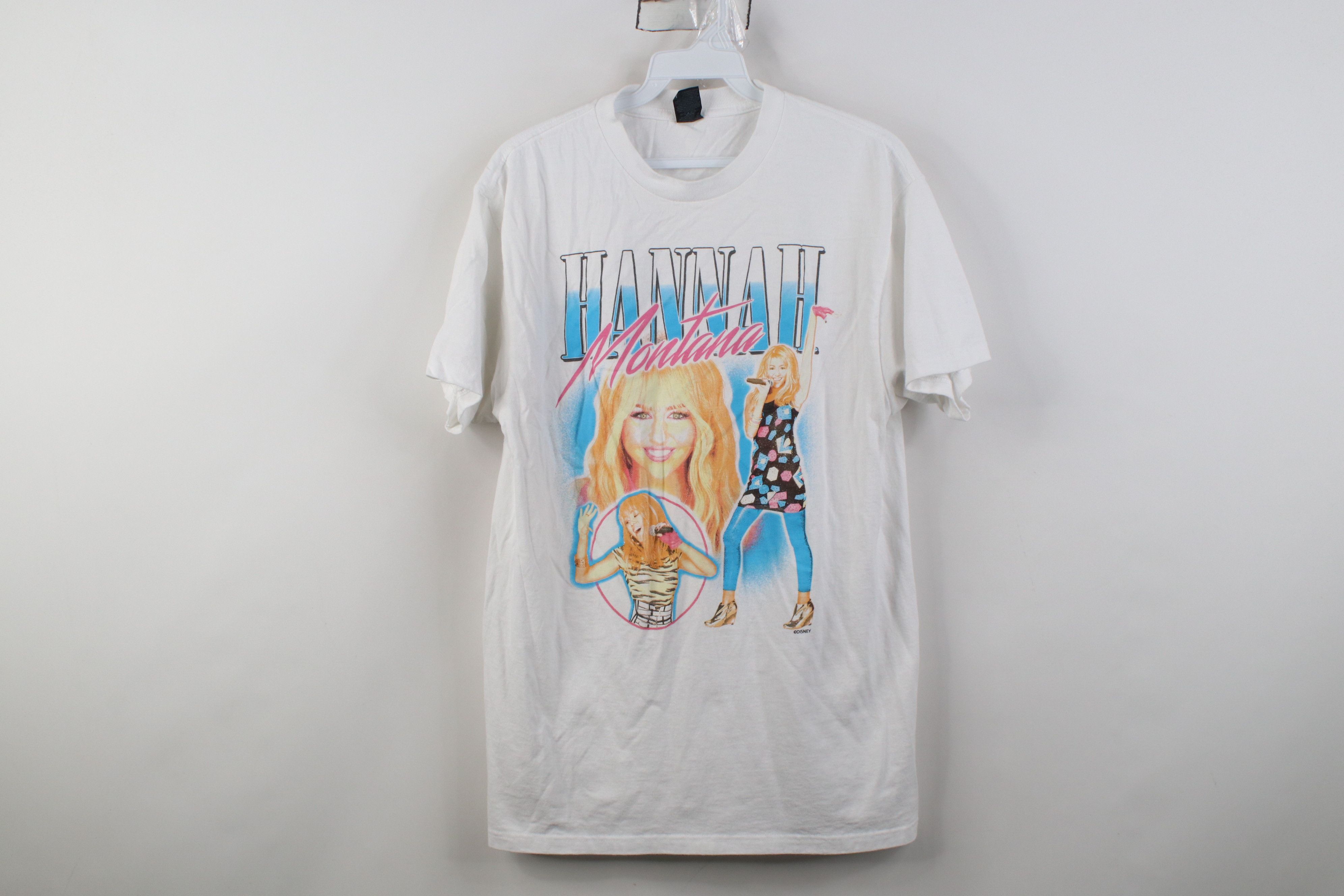 Disney Vintage Y2K Disney Montana Miley Cyrus Rap Tee T-Shirt Size M / US 6-8 / IT 42-44 - 1 Thumbnail