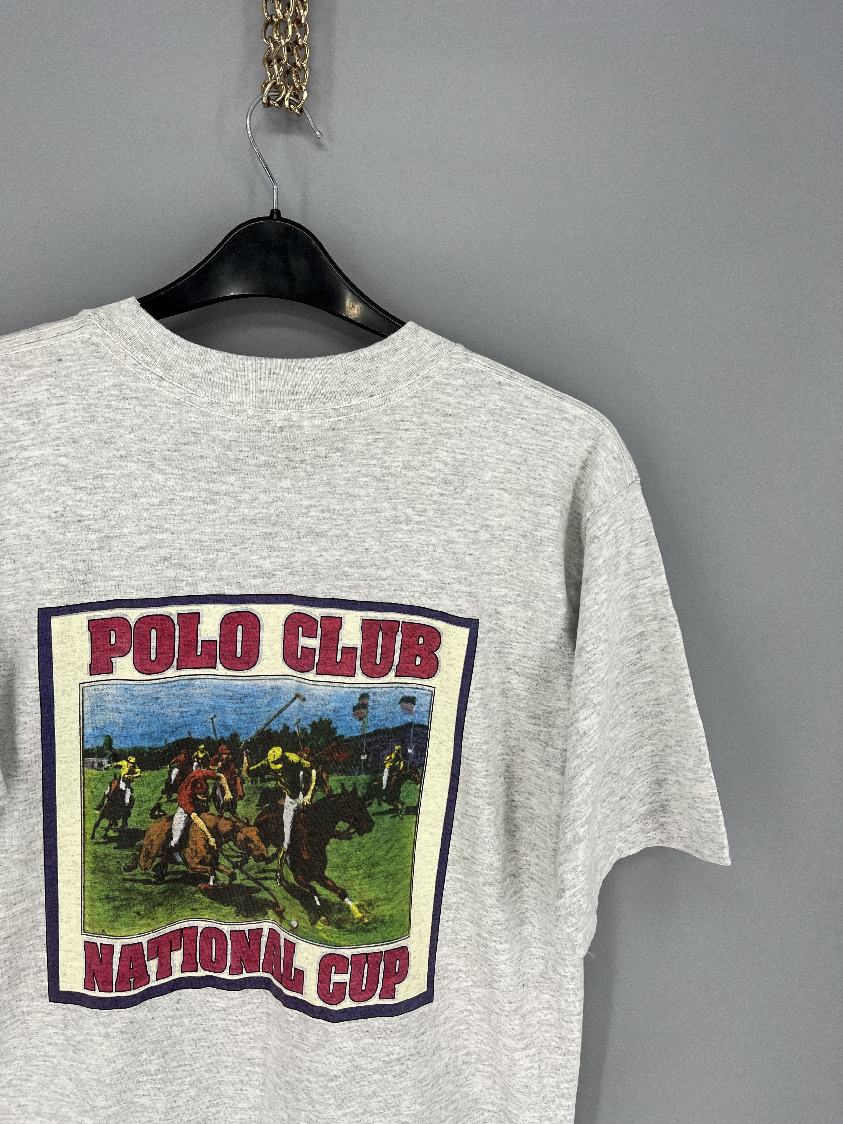 Beverly Hills Polo Club Vintage 90's Polo CLub Big Logo Copyrigt T-shirt Size US M / EU 48-50 / 2 - 13 Thumbnail