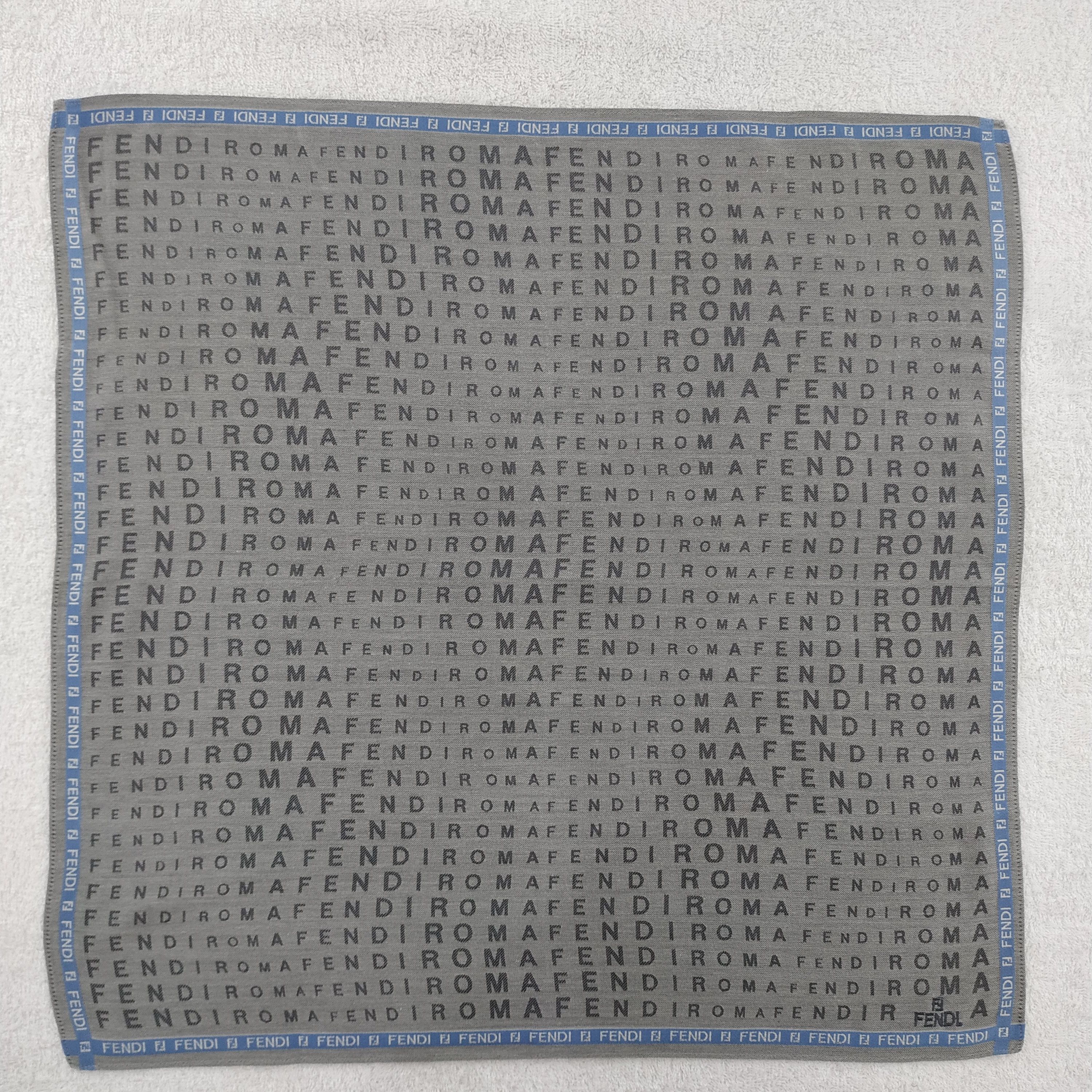 Vintage Vintage Fendi Bandana / Handkerchief / Neckerchief - S006 Size ONE SIZE - 1 Thumbnail
