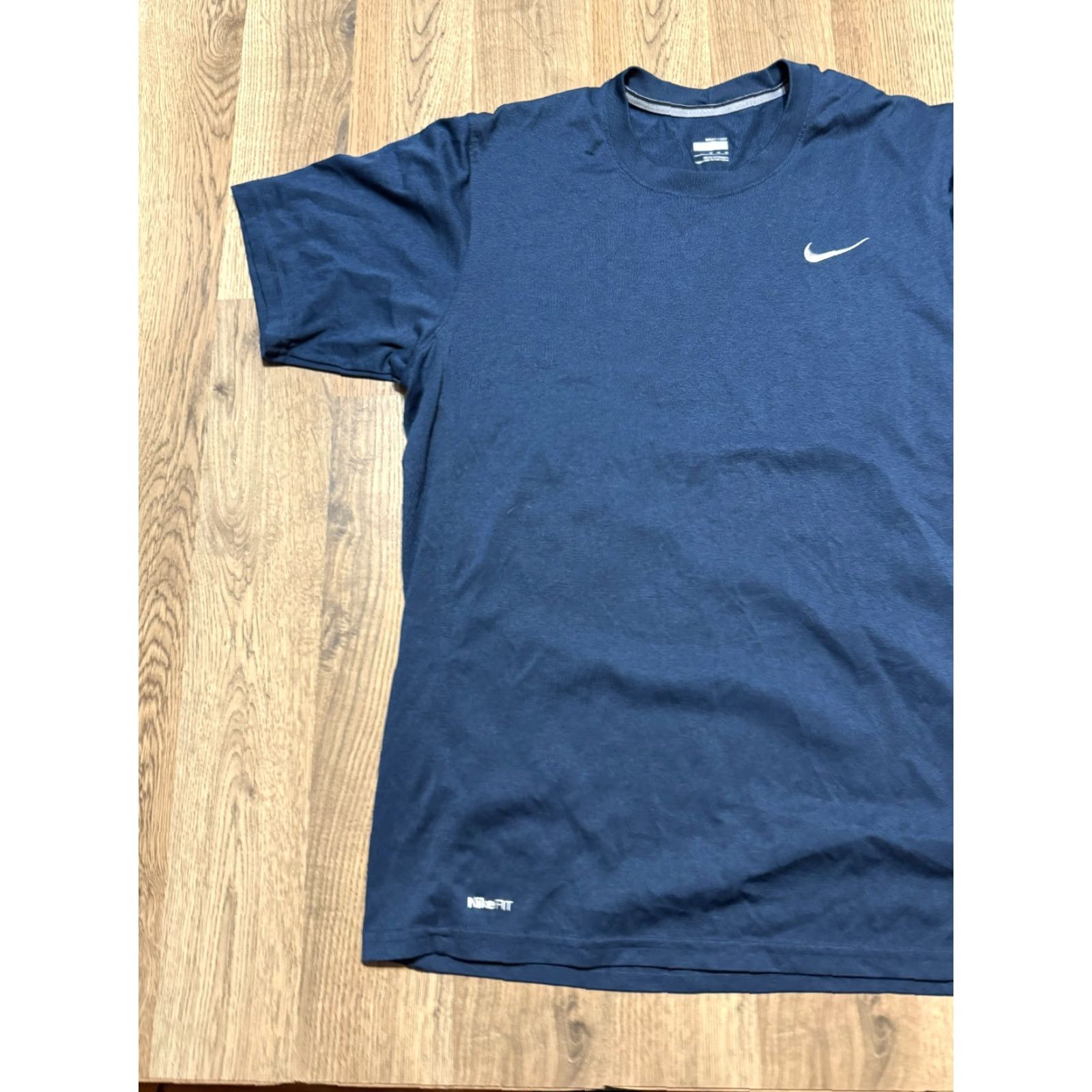 Nike Nike Shirts Men's Medium Blue Short Sleeve Crew Neck Logo Print Casual Size US M / EU 48-50 / 2 - 4 Thumbnail