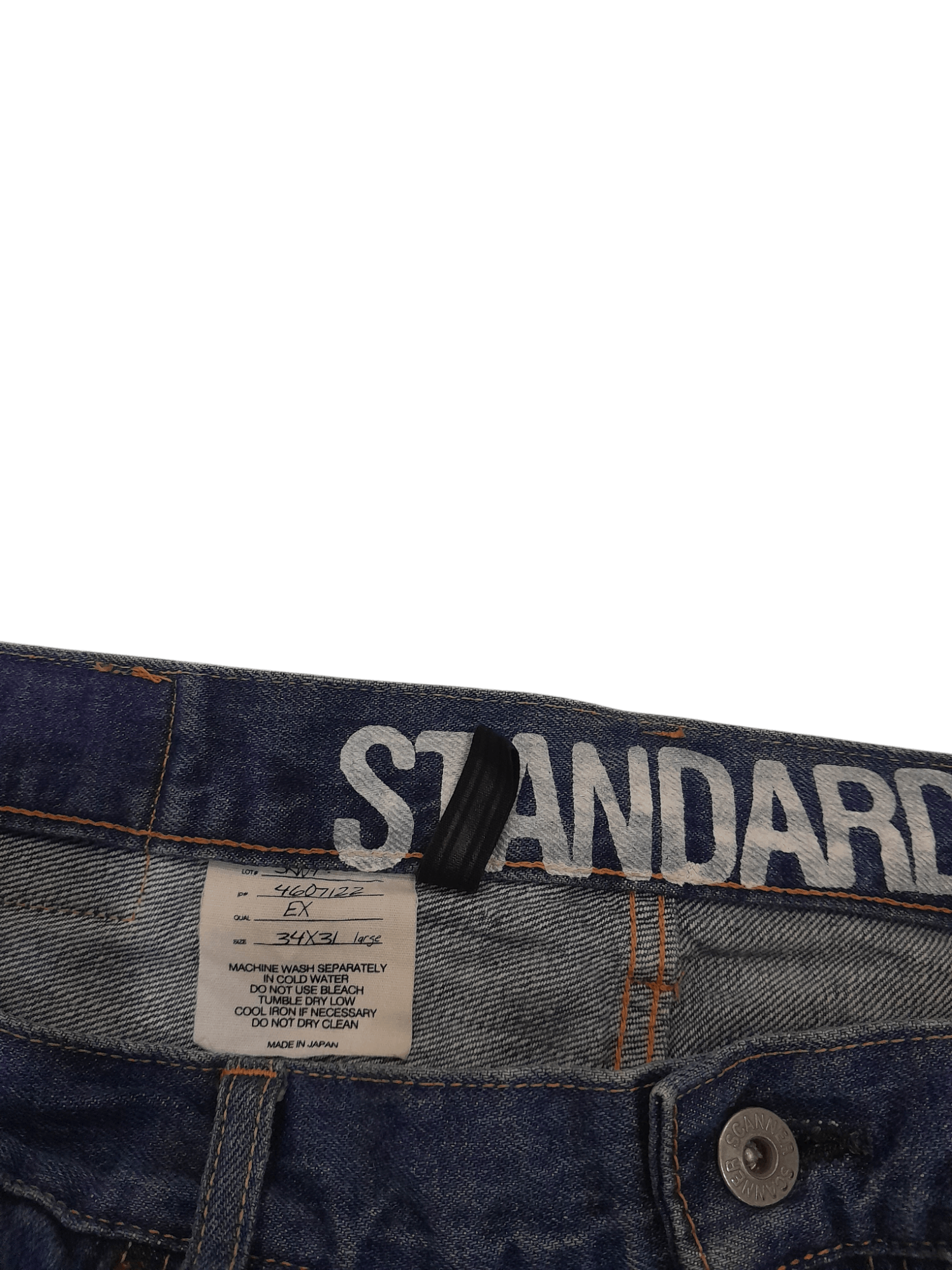 Other SCANNER Japan Denim Baggy (F565) Waist 35 Size US 35 - 7 Thumbnail