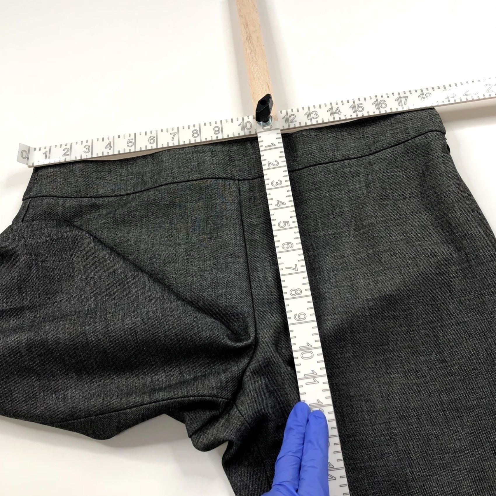 Talbots Talbots Chatham Ankle 14 NEW (Fit 37W 29L) Women High Rise Dress Pants Gray Size 36" / US 14 / IT 50 - 6 Thumbnail