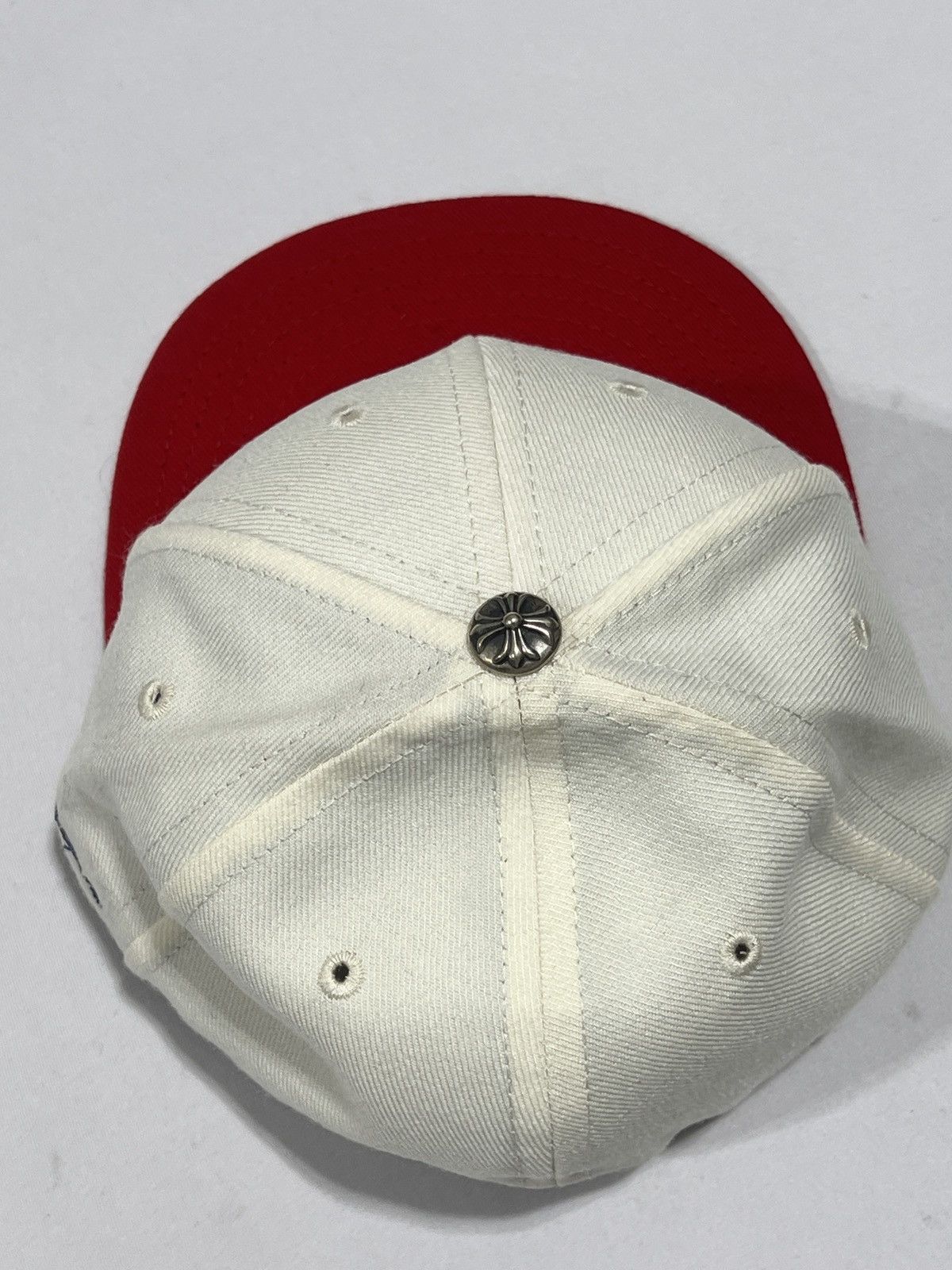Chrome Hearts Chrome Hearts Red Heart Fitted Cap Size ONE SIZE - 4 Thumbnail