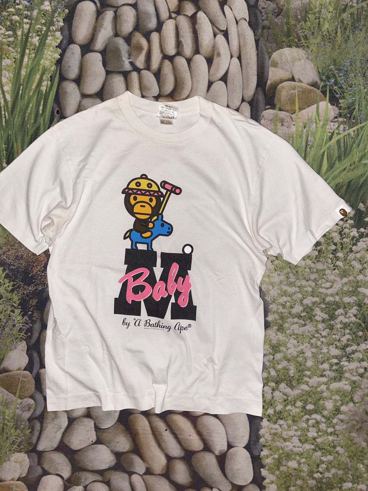 Bape Baby Milo Polo Tee Size US M / EU 48-50 / 2 - 2 Thumbnail
