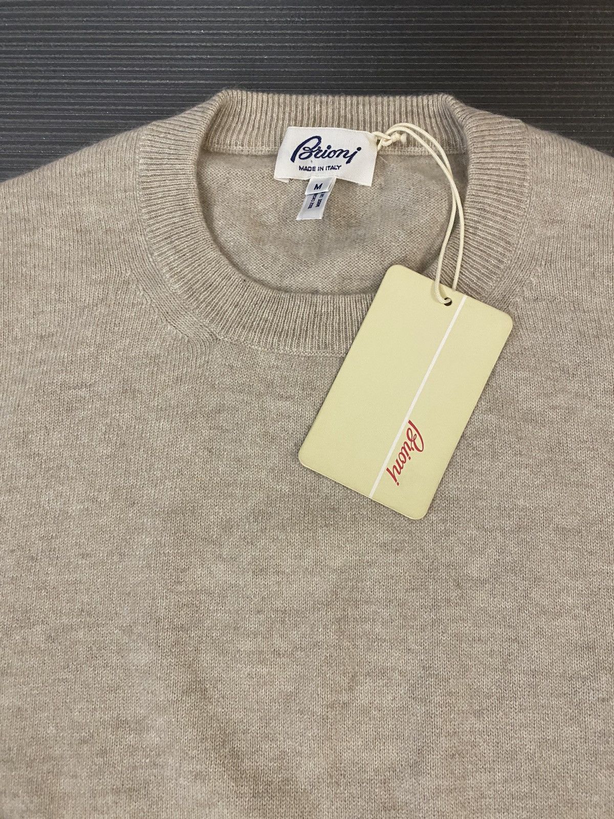Brioni Brioni 🇮🇹 Malt Cashmere Crewneck Roma Pullover Jumper M NEW Size US M / EU 48-50 / 2 - 3 Thumbnail