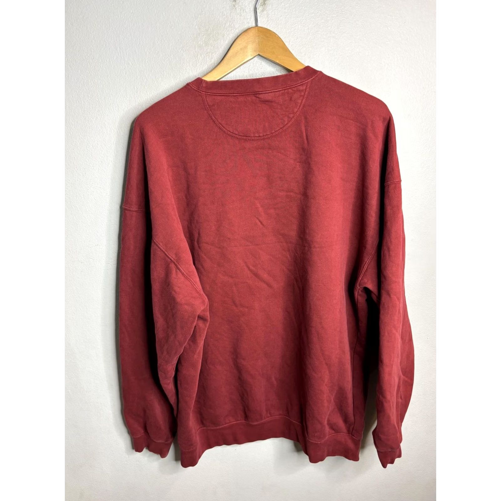Disney Disney Mickey Mouse Sweatshirt Mens XL Red Crewneck Graphic Athletic Dept Size US XL / EU 56 / 4 - 4 Thumbnail