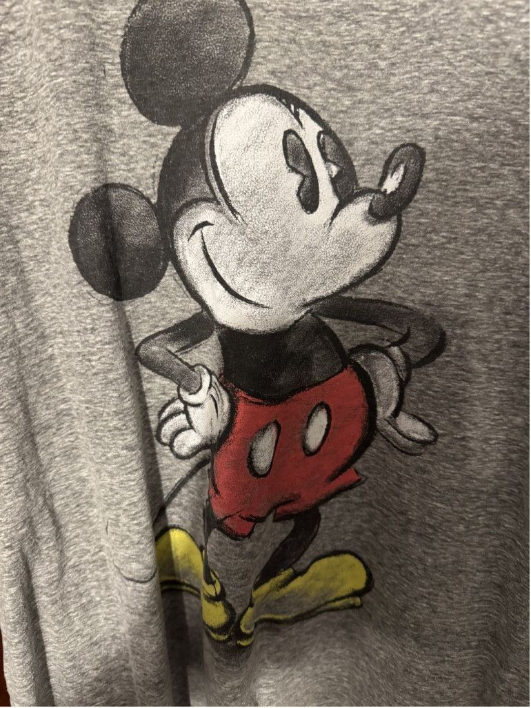 Disney Mickey Mouse Disney T Shirt Gray Men's Size XL Size US XL / EU 56 / 4 - 3 Thumbnail