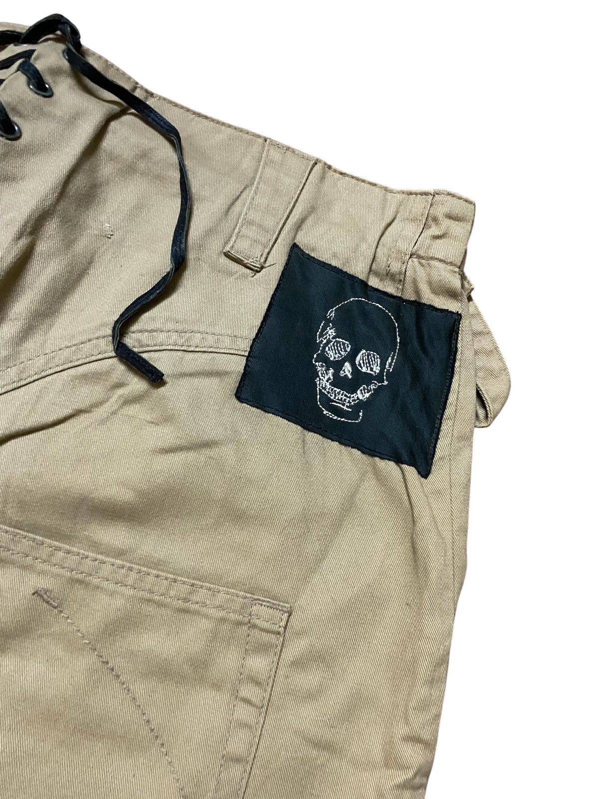 Japanese Brand × PPFM Vintage y2k PPFM Cotton Baggy Wide Leg Pants Streetwear Size US 32 / EU 48 - 9 Thumbnail
