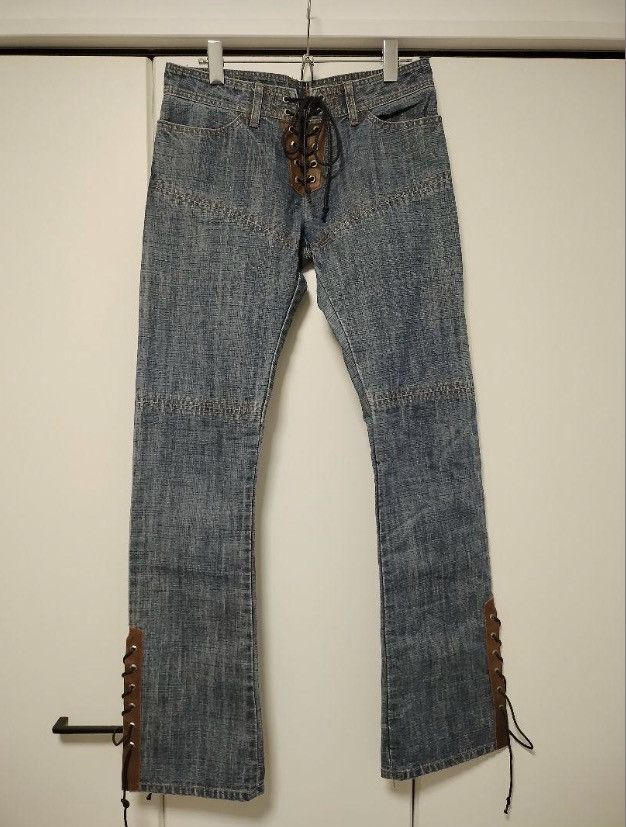 image of Roen + Chikako Denim Collab in Navy, Men's (Size 30)