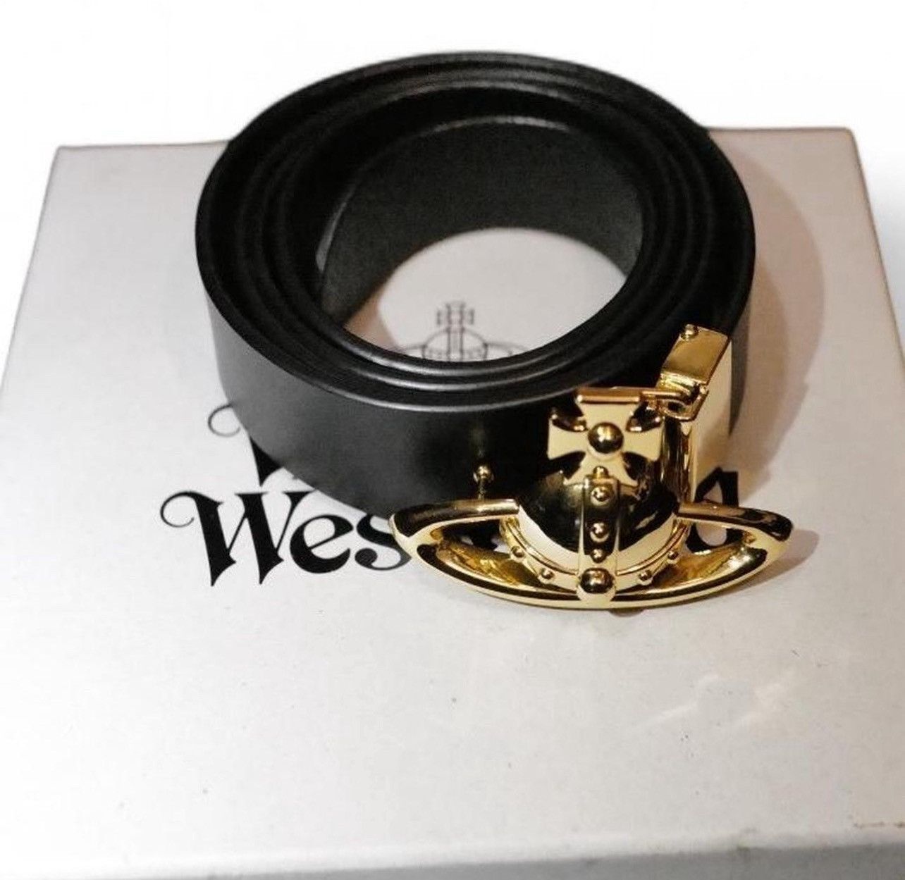 Vivienne Westwood Vivienne Westwood Orb Buckle Belt Size ONE SIZE - 1 Thumbnail