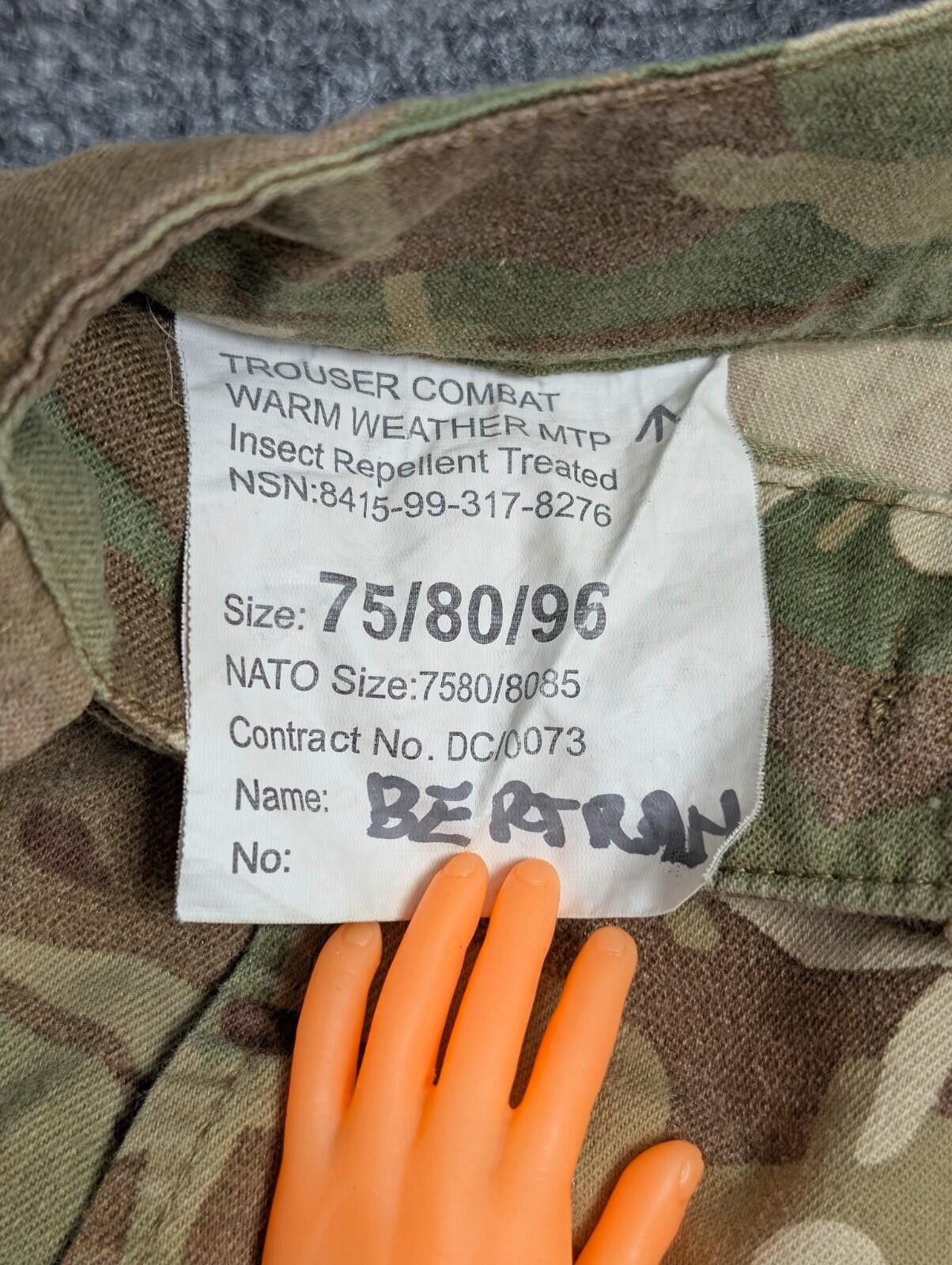 Other British Army MTP PCS Warm Weather Combat Pants - 31x29 Size ONE SIZE - 3 Thumbnail