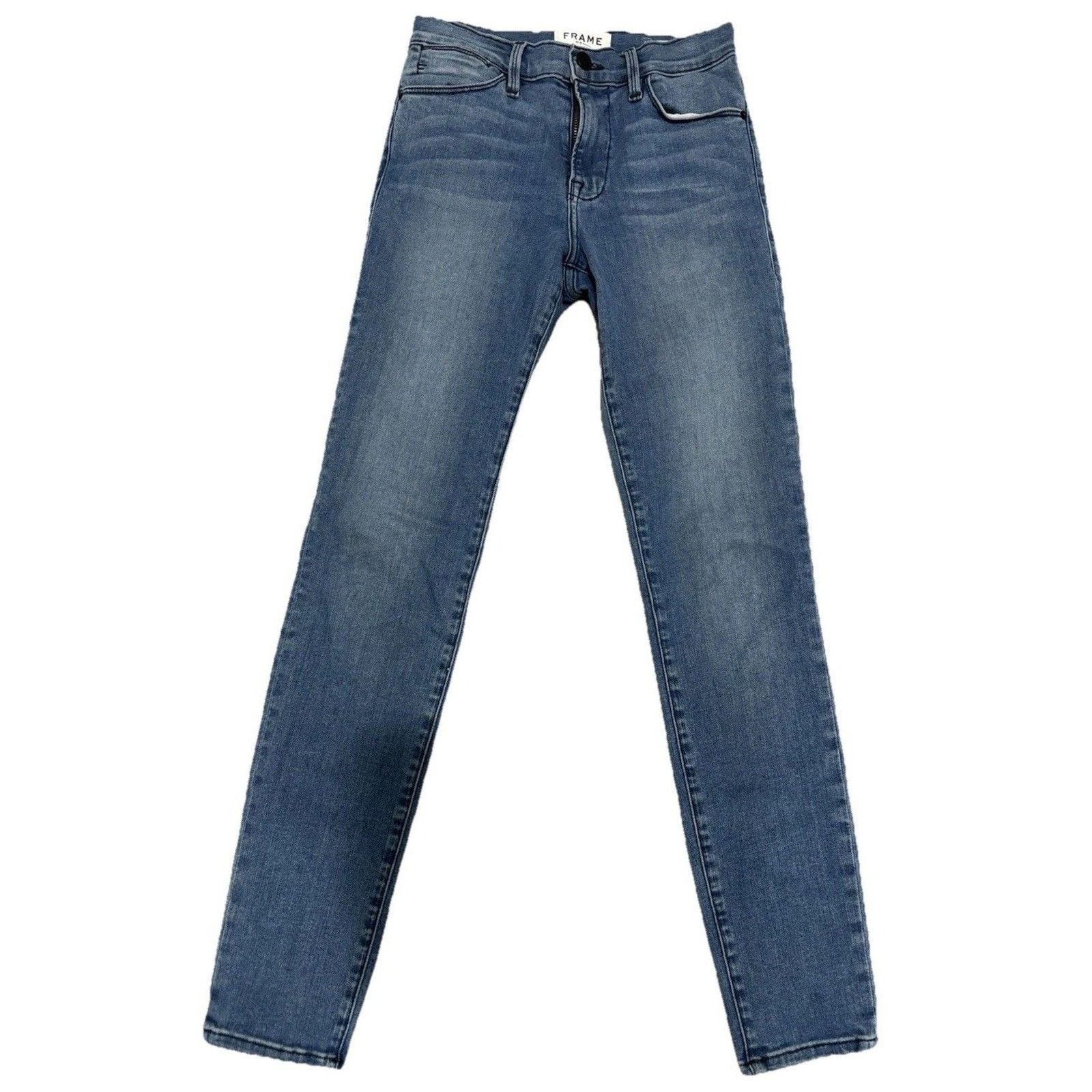 Frame FRAME Le High Skinny Jeans Womens Size 25 Medium Wash Denim Size 25" / US 0 / IT 36 - 1 Thumbnail