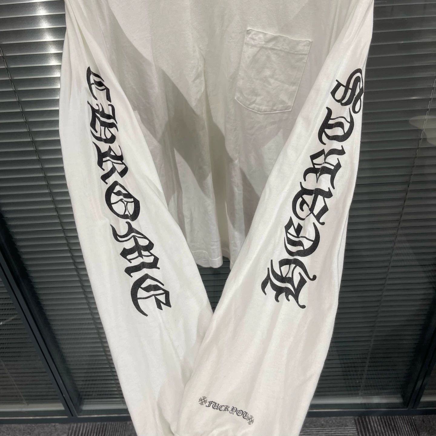 Chrome Hearts Chrome Hearts Sanskrit Neck & Arm Lettering Long Sleeve L Size US L / EU 52-54 / 3 - 5 Thumbnail