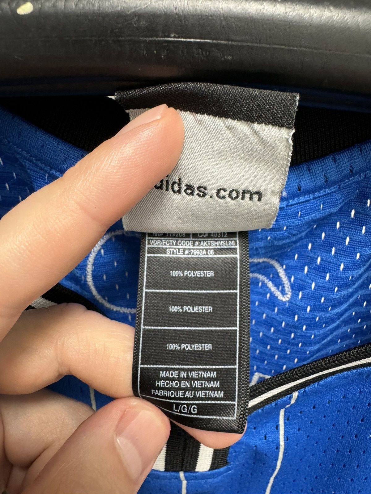 Adidas Dwight Howard 12 Orlando magic adidas vintage nba jersey L Size US L / EU 52-54 / 3 - 9 Thumbnail