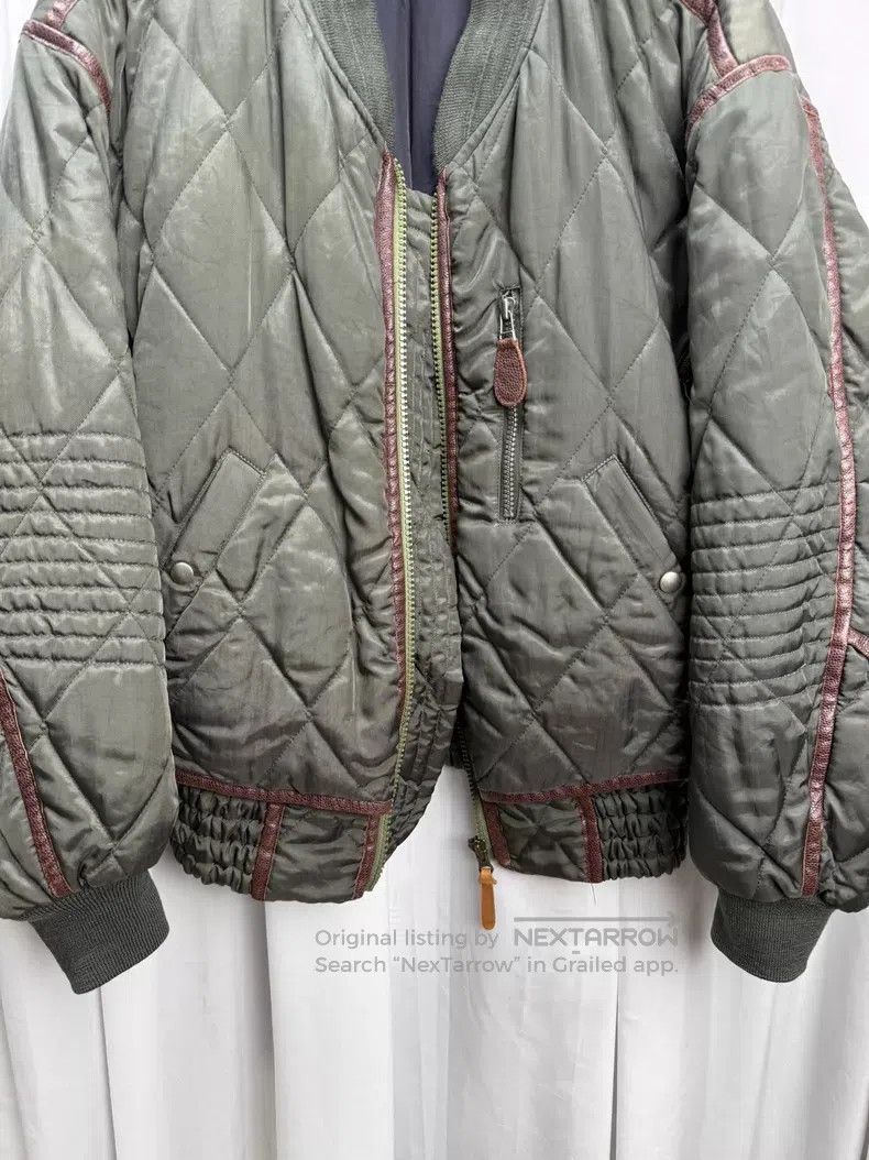 Issey Miyake Issey Miyake Geometric Patchwork Leather Jacket Size US M / EU 48-50 / 2 - 6 Thumbnail