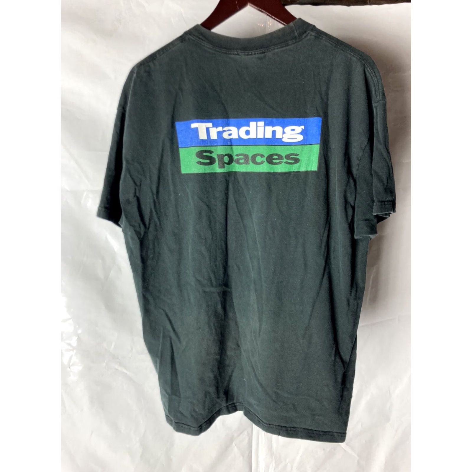 Vintage VINTAGE TLC TRADING SPACES TV SHOW PROMO TEE SHIRT VTG Y2K MEN XL BLACK T-Shirt Mens TV Size US XL / EU 56 / 4 - 6 Thumbnail